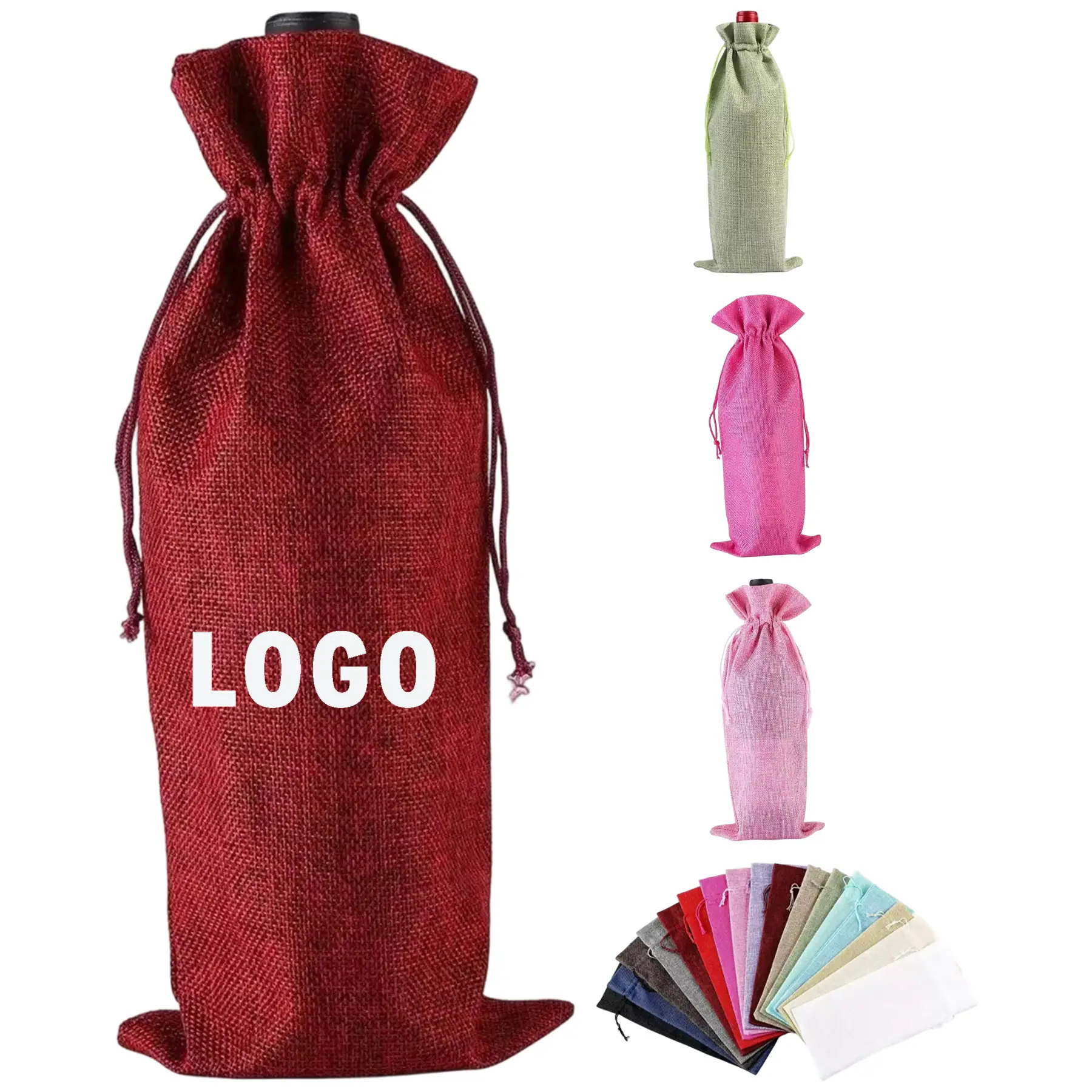 Eco Hemp Wine Carrier 2