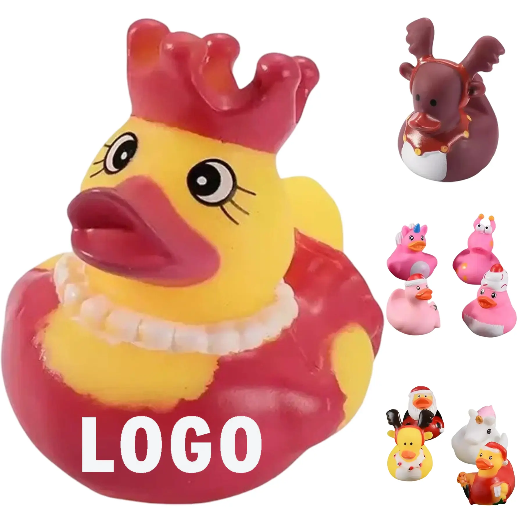 Festive Duck Plush Decoration 2