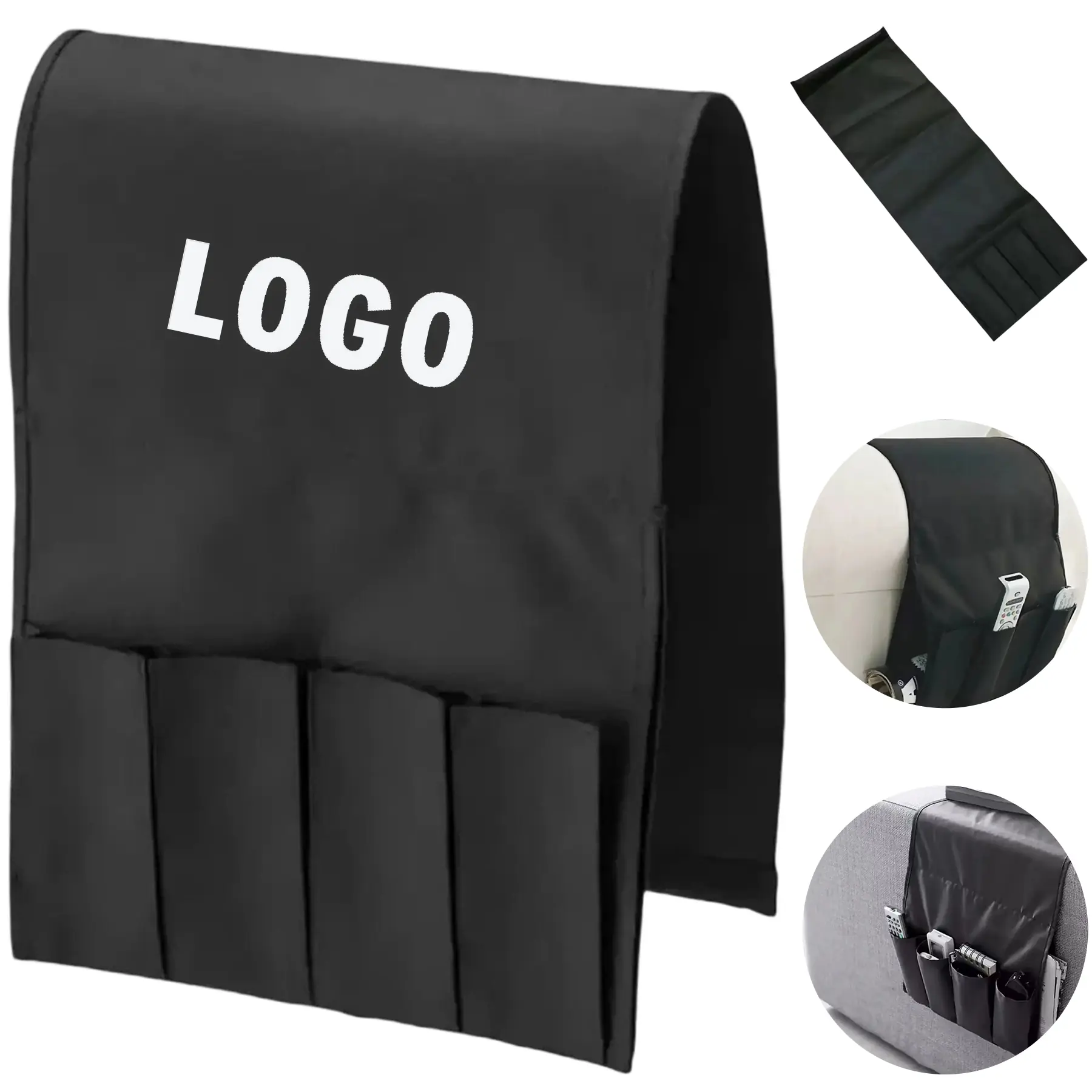 Sofa Armrest Caddy Organizer Bag 2