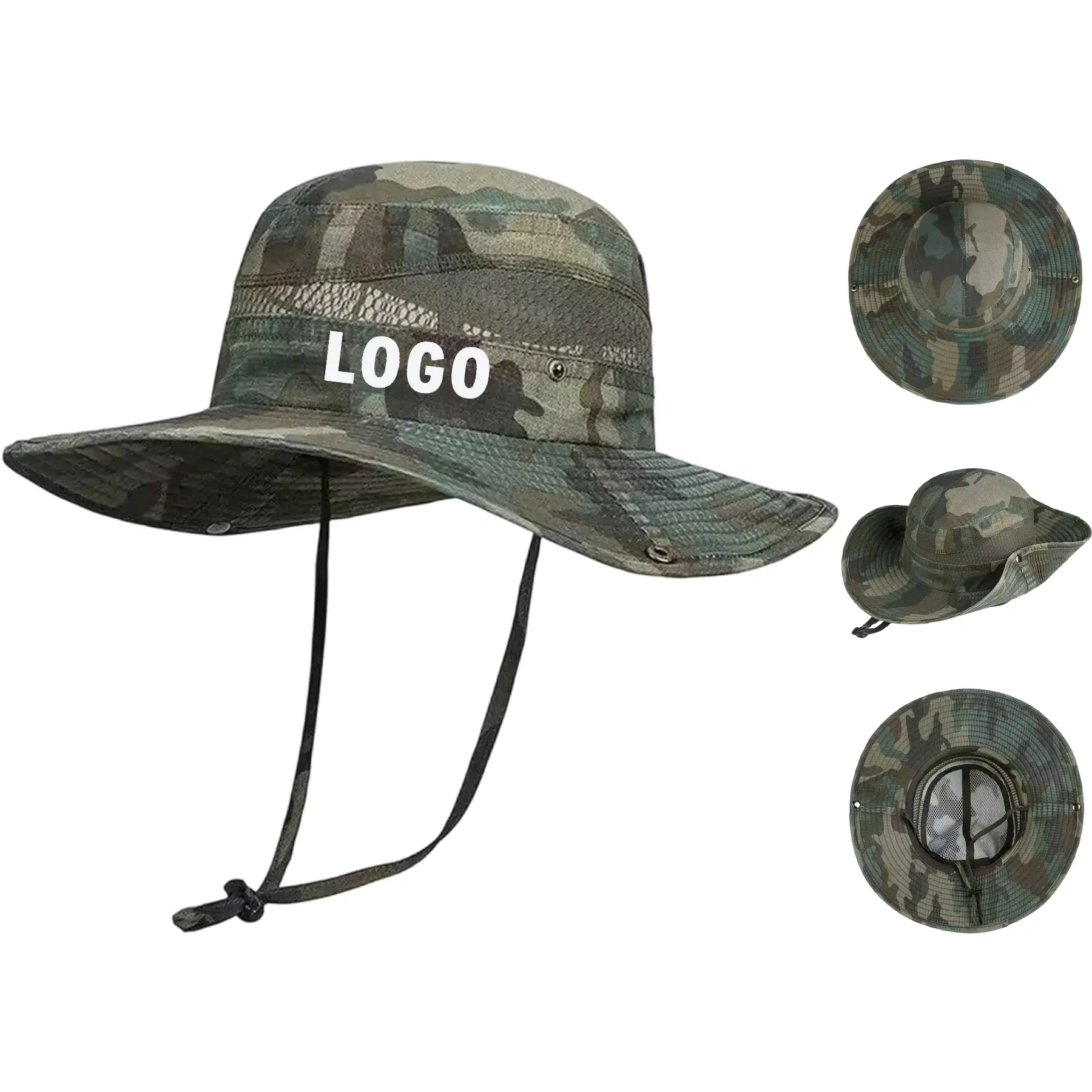 Camouflage Fisherman Sun Hat 2
