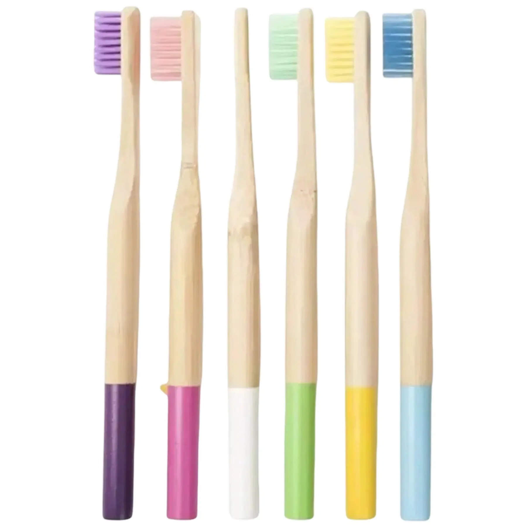 Natural Bamboo Toothbrush Soft Bristles Eco Friendly Oral Hygiene