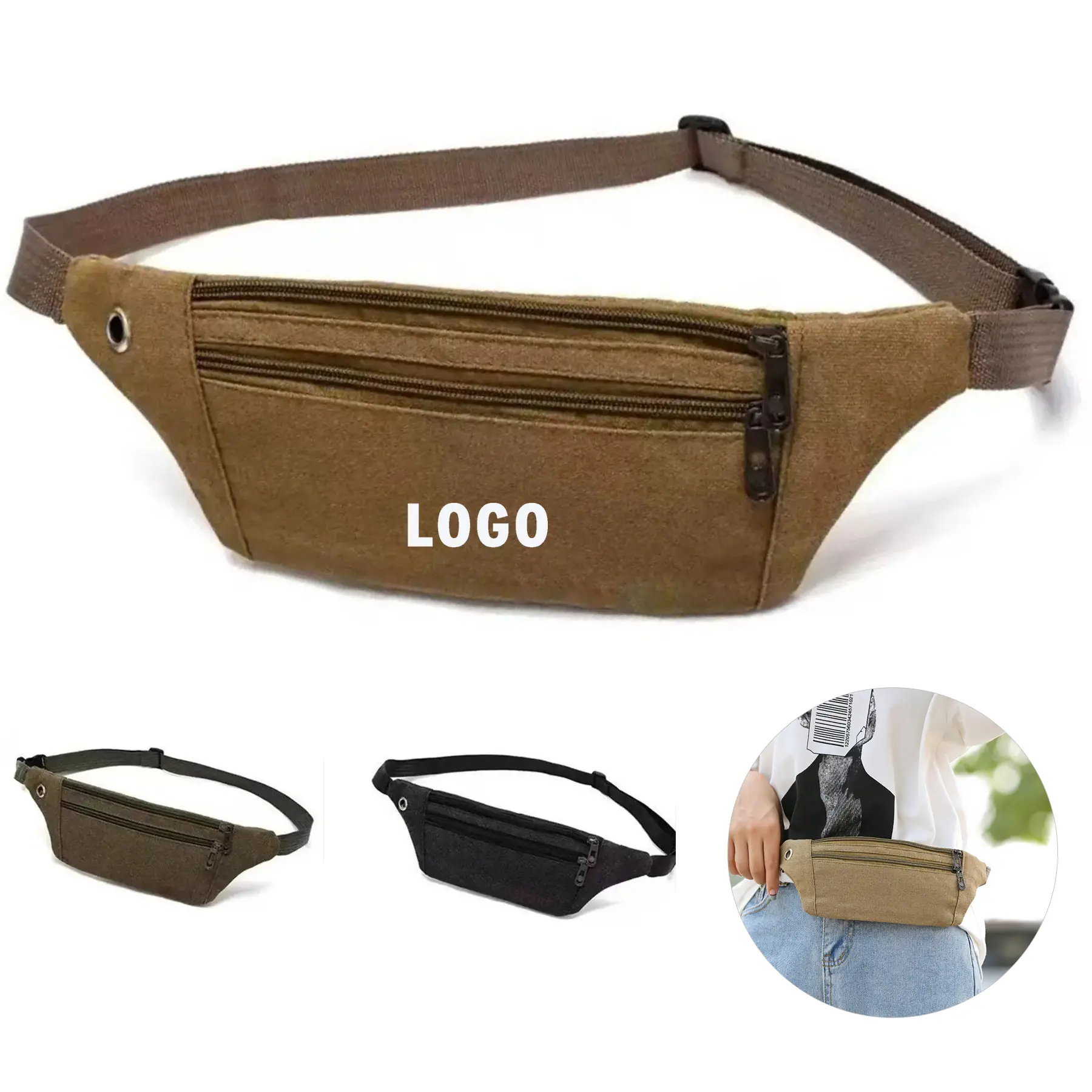 Sports Run Belt Hands Free Pouch 2