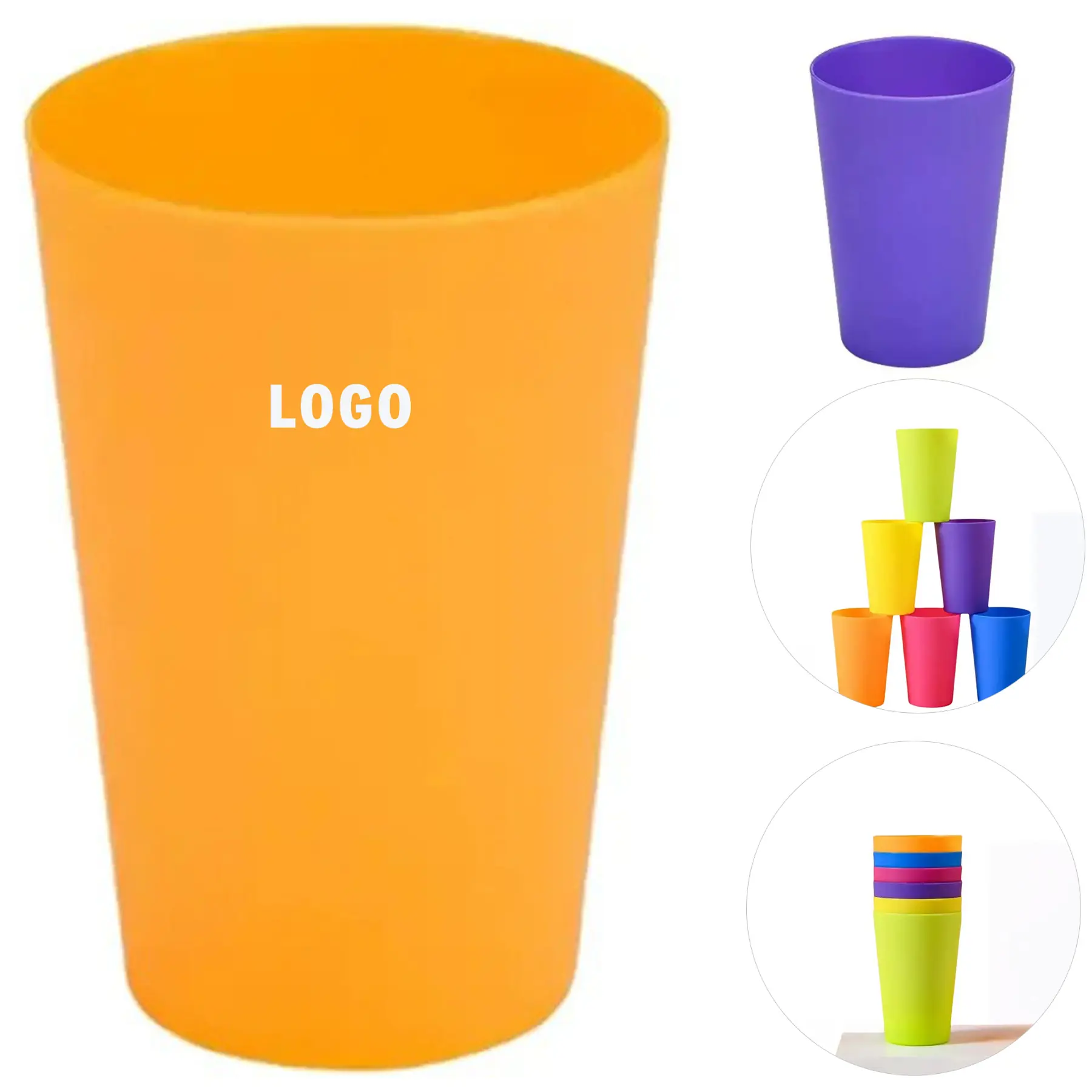 Vivid Plastic Drinkware for Parties 2