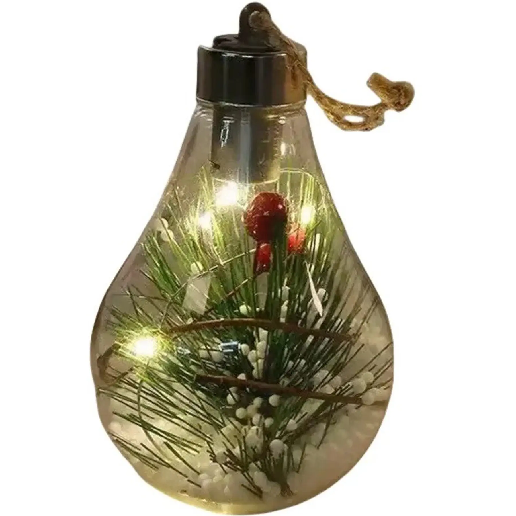 Festive Glow Tree Decoration