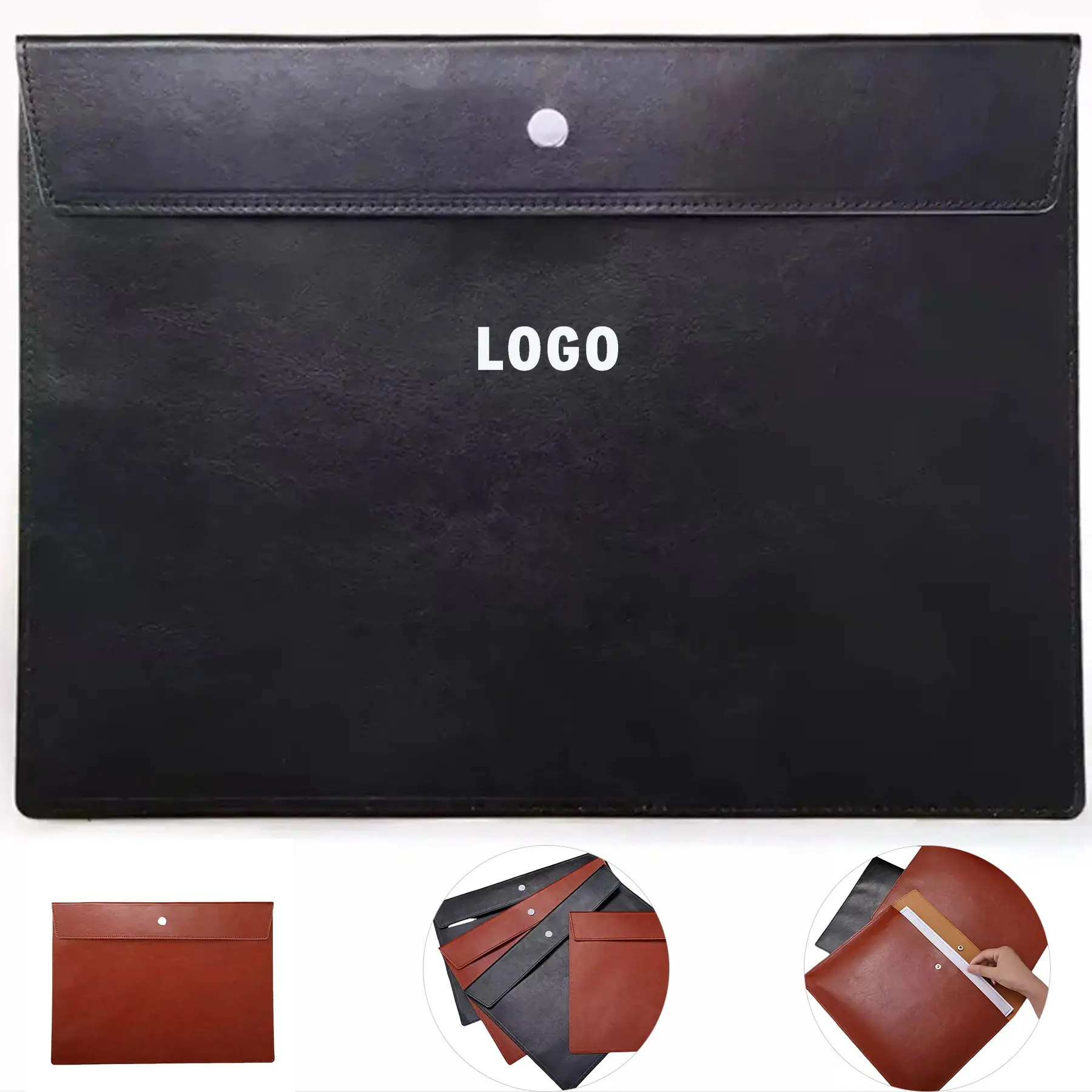 Premium Faux Leather Document Organizer 2