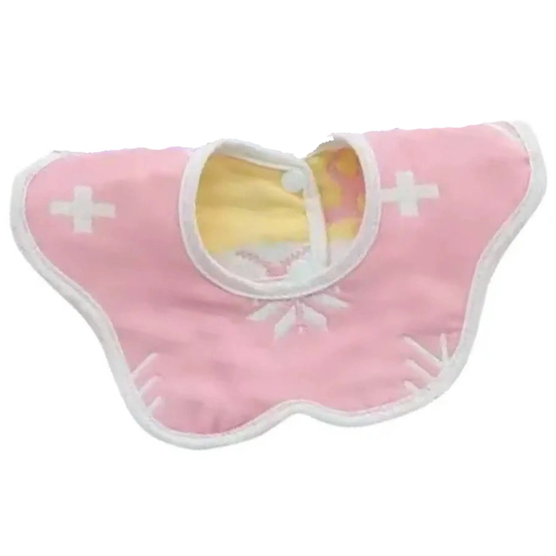 Soft Gauze Baby Bib with Adjustable Neck - Cute Patterns, Easy Clean