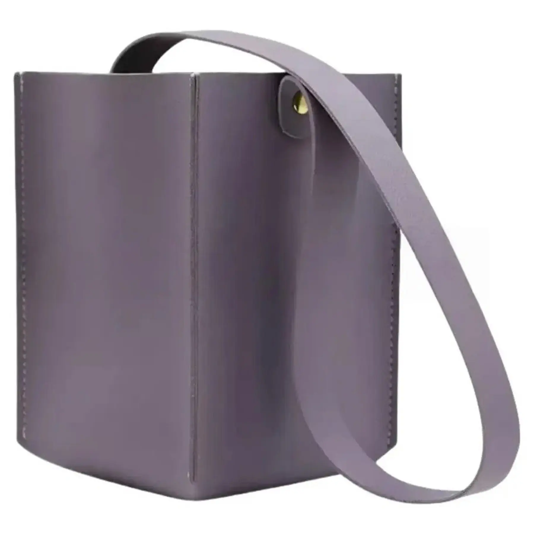 Custom Leather Beverage Sleeve Handle