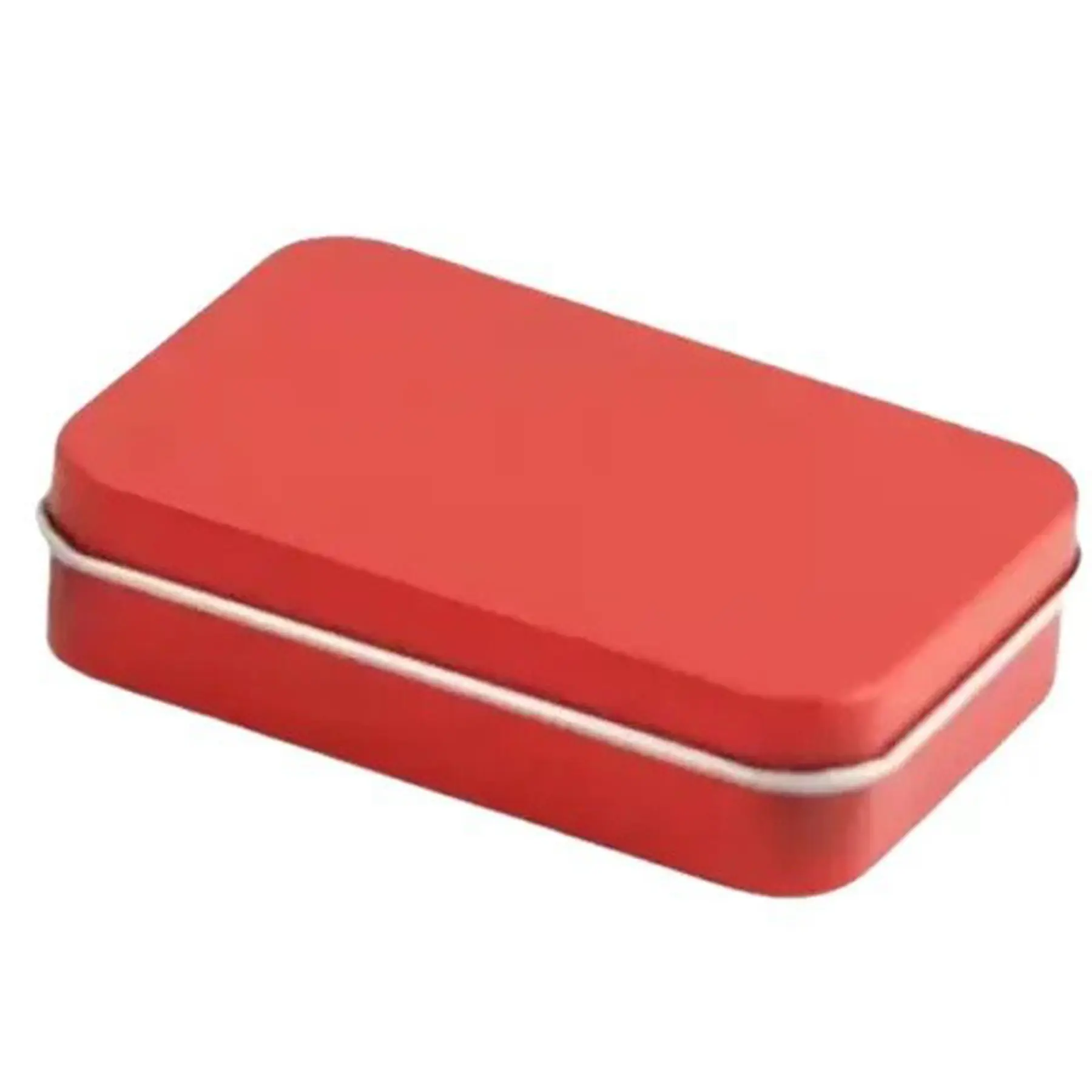 Decorative Square Tin Canister
