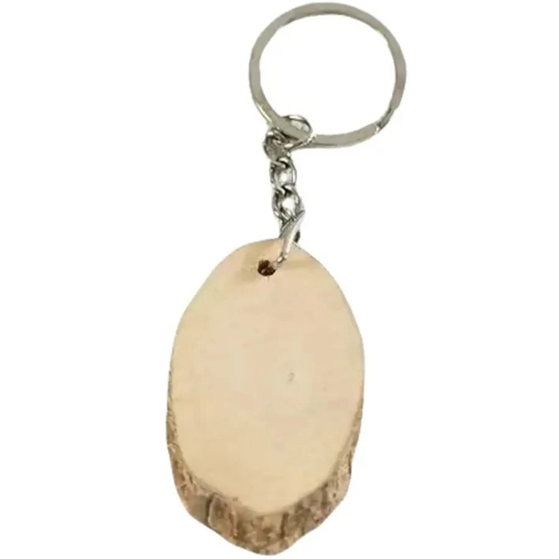 Rustic Wooden Keychain