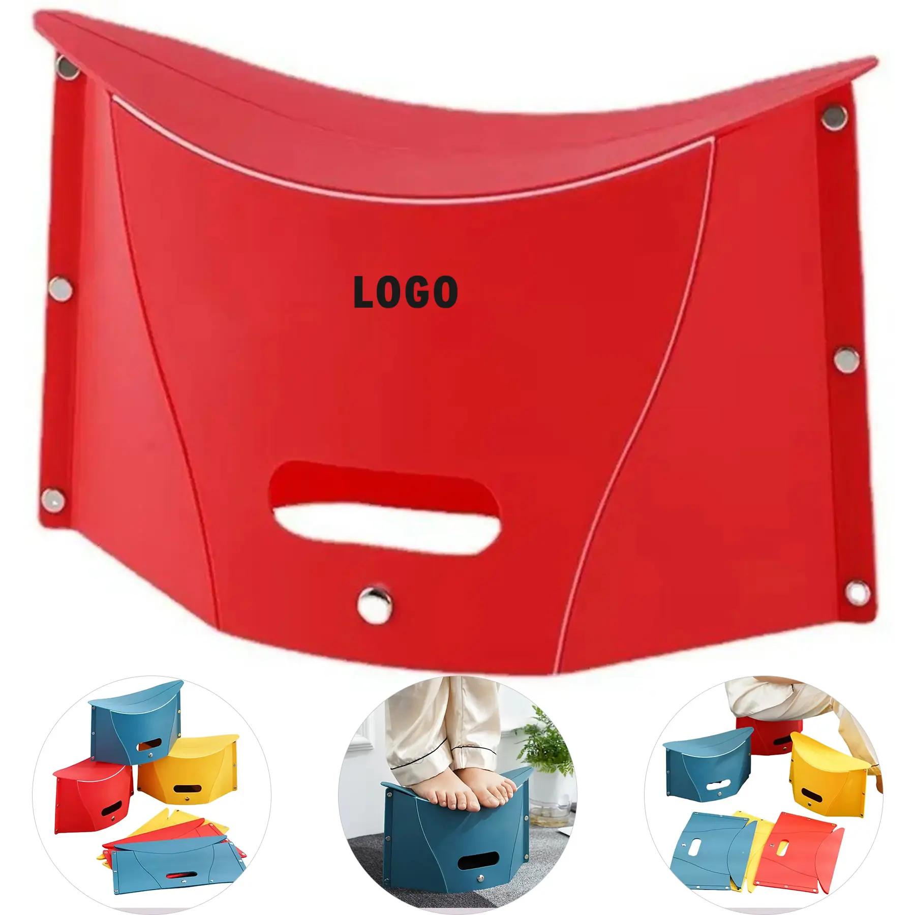 Compact Folding Stool, Lightweight Portable Seat Outdoor Camping Tool 2