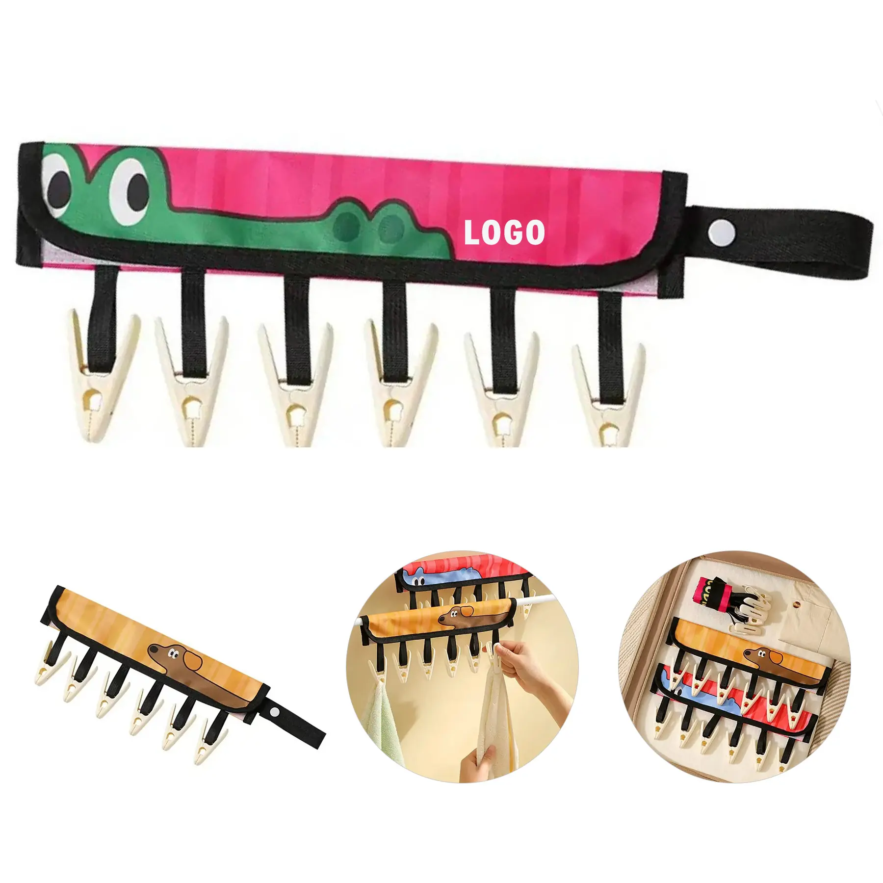 Compact Foldable Travel Hanger - Space Saving for Suitcase 2