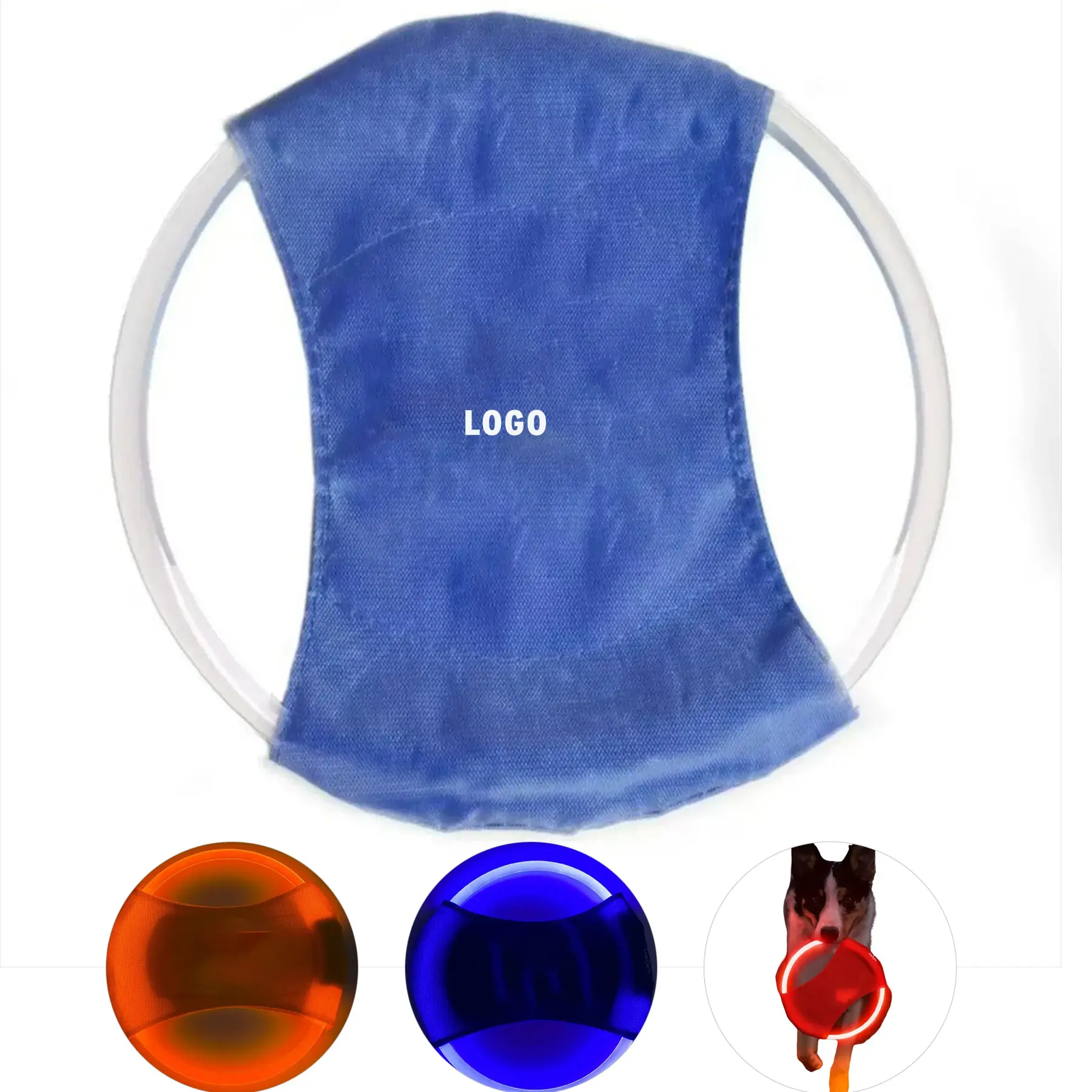 Pet Glowing Flying Disc 2