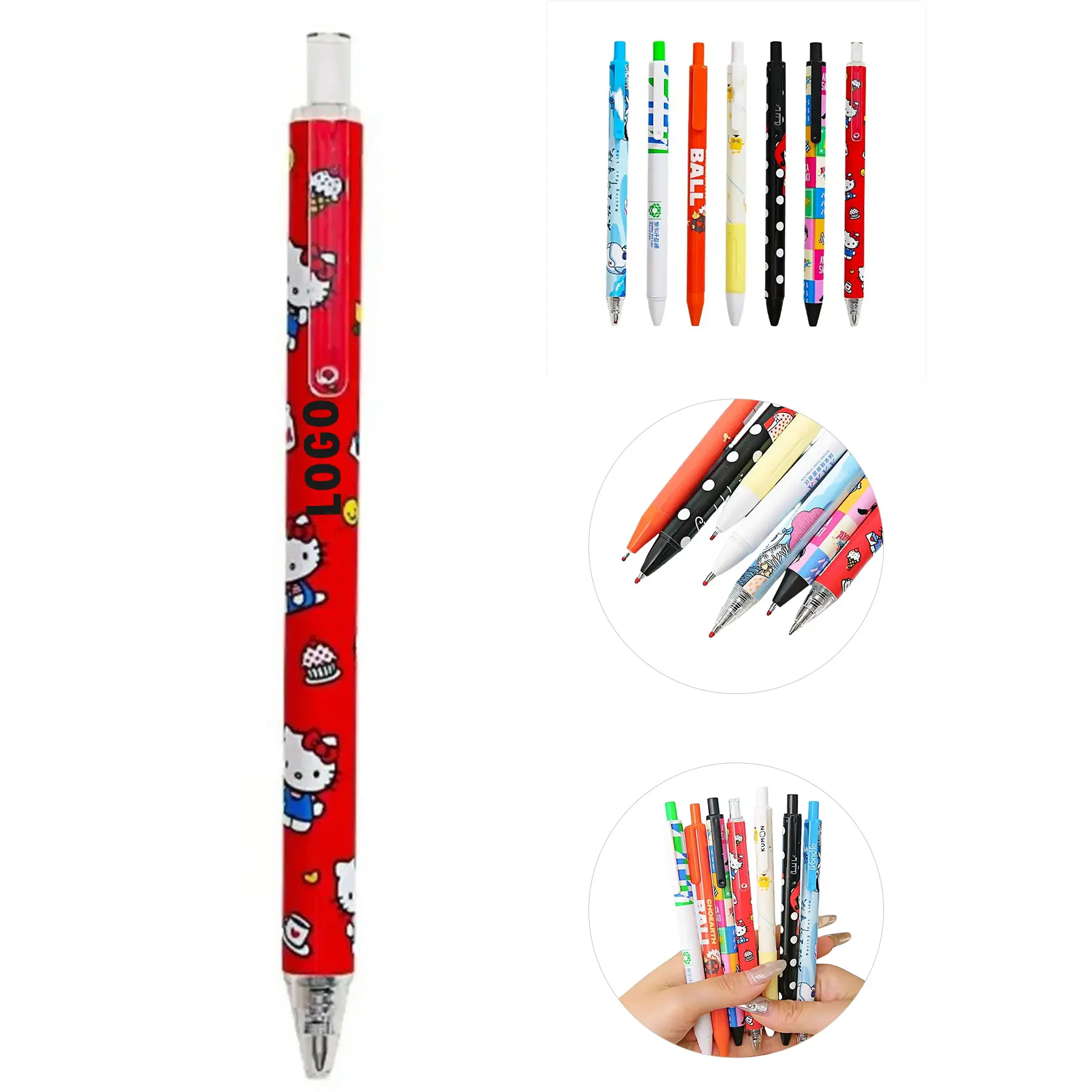 Smooth Click Action Pen Premium Writing 2