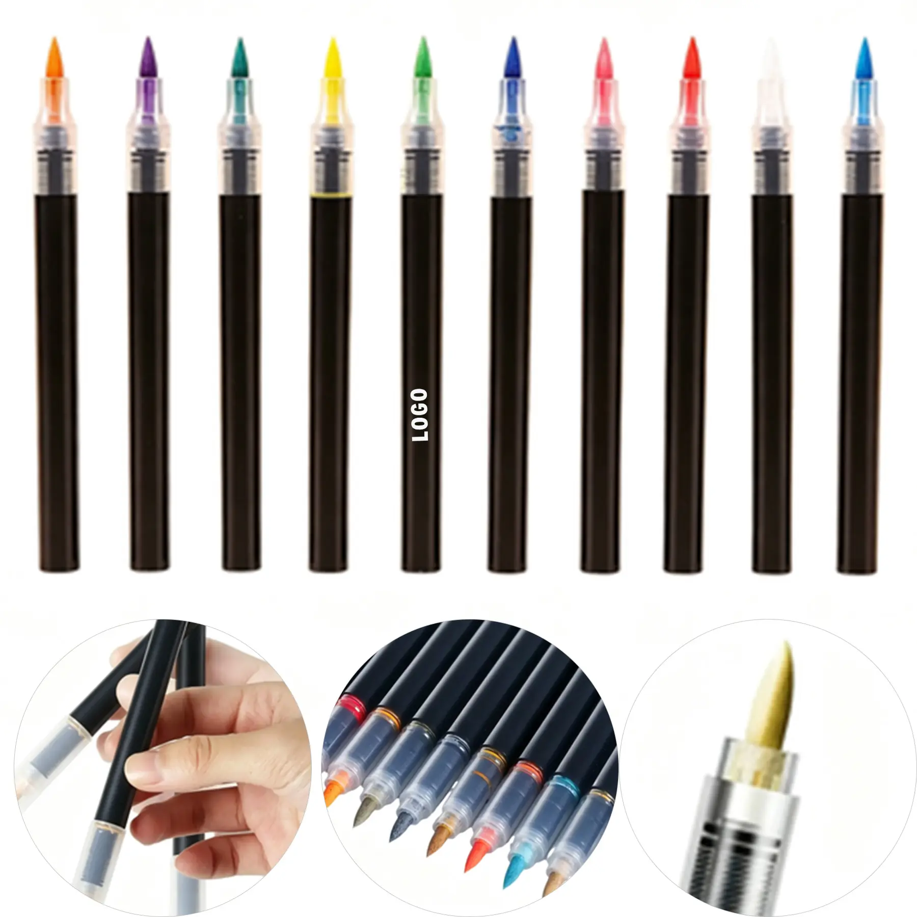 Vibrant Twin Tip Acrylic Paint Pens 2