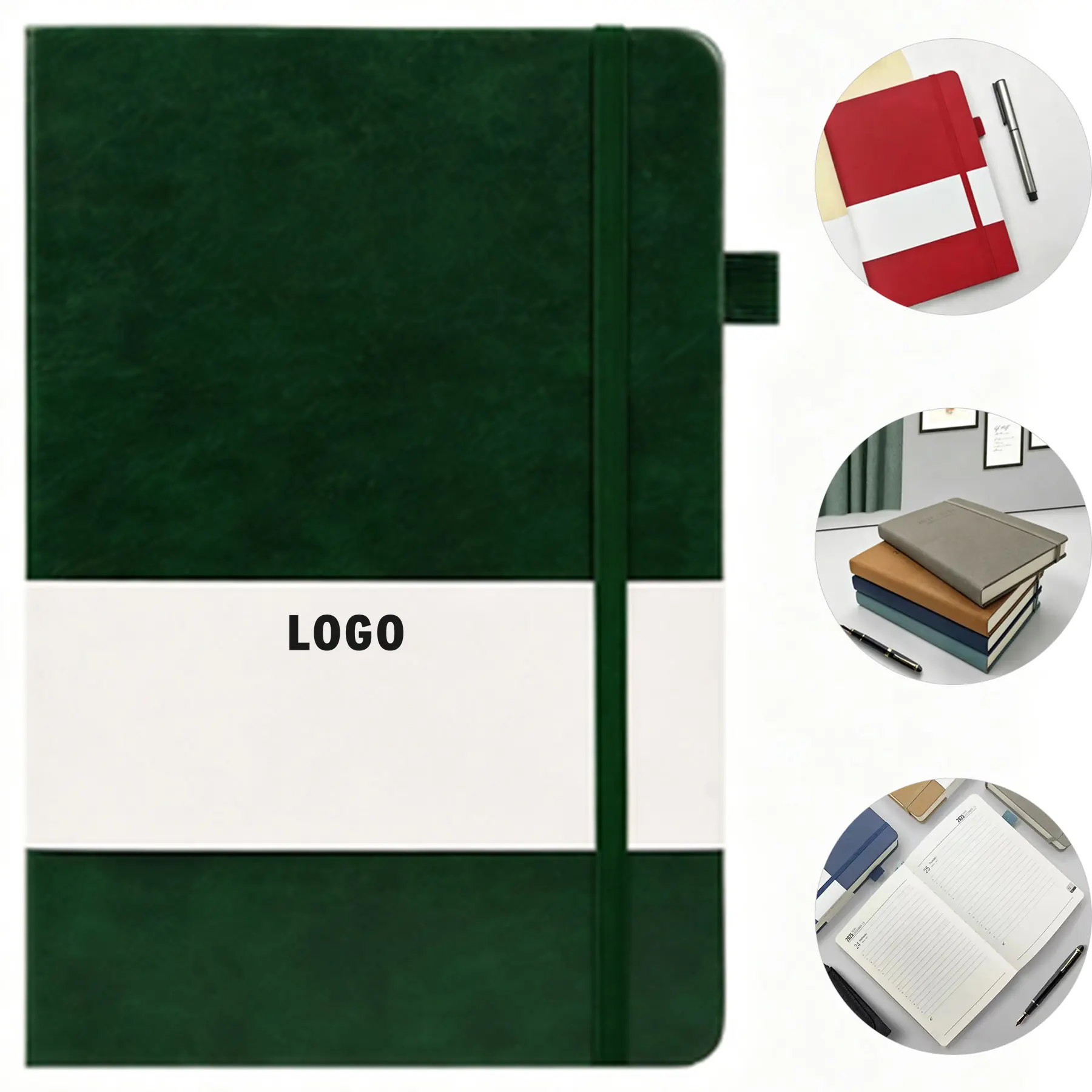 Undated Weekly Monthly Planner Notebook 2