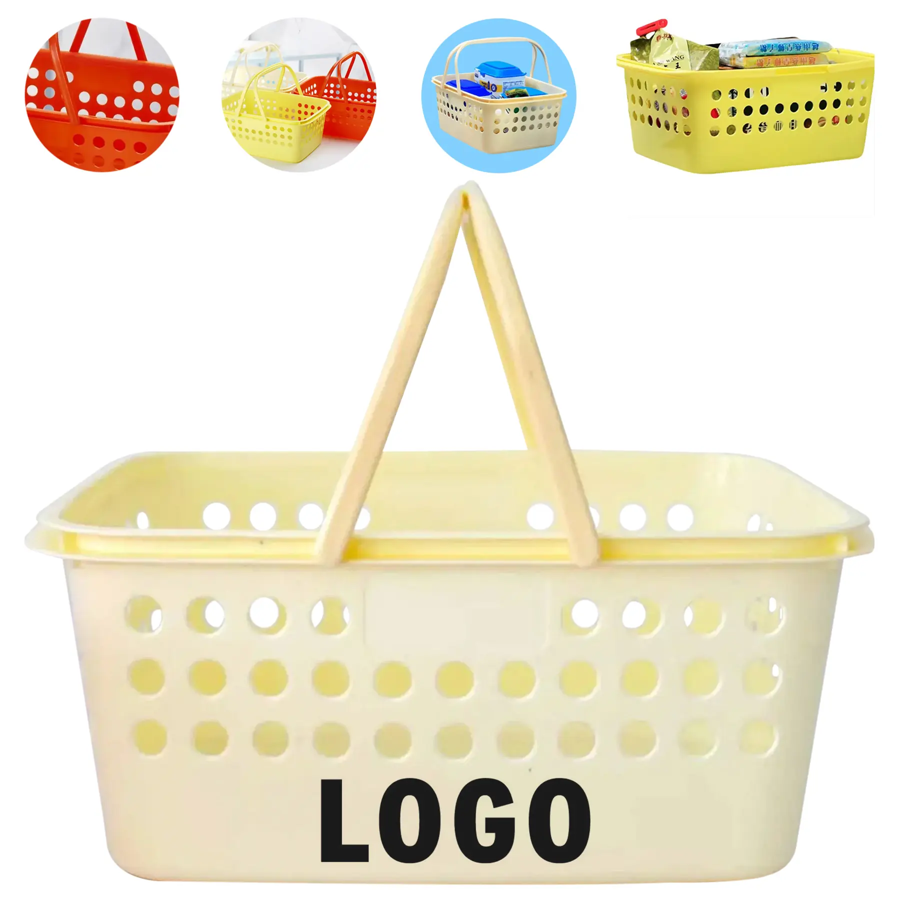Foldable Reusable Grocery Tote Basket for Eco Conscious Shoppers 2