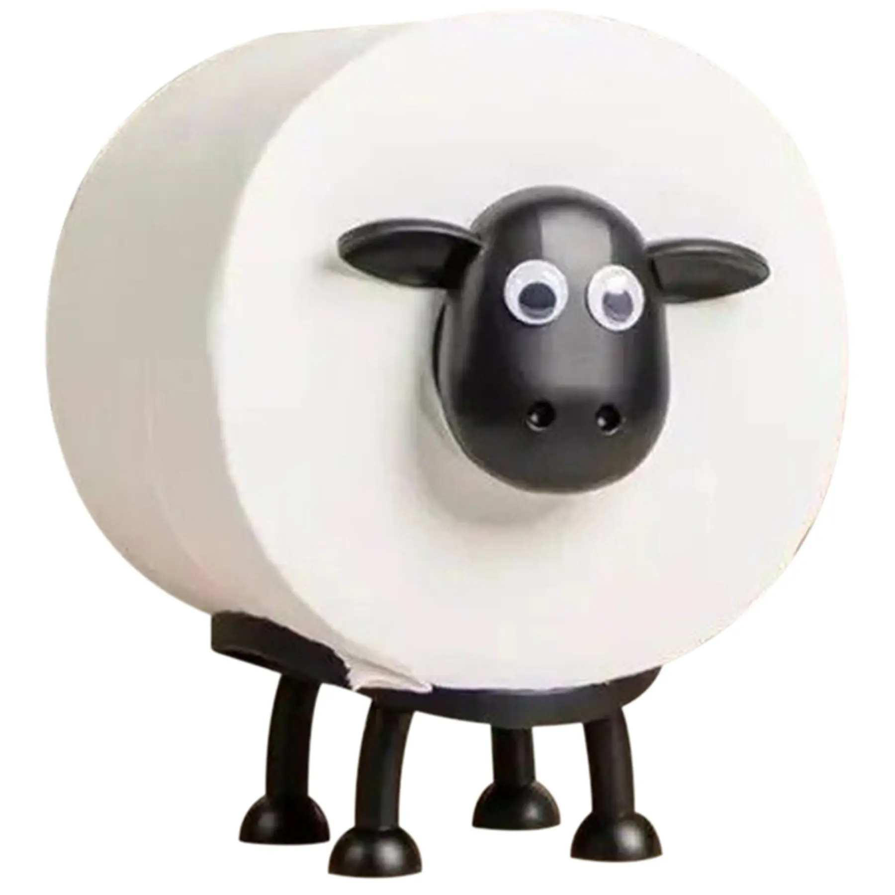 Fun Sheep Bathroom Tissue Holder Customizable Gift