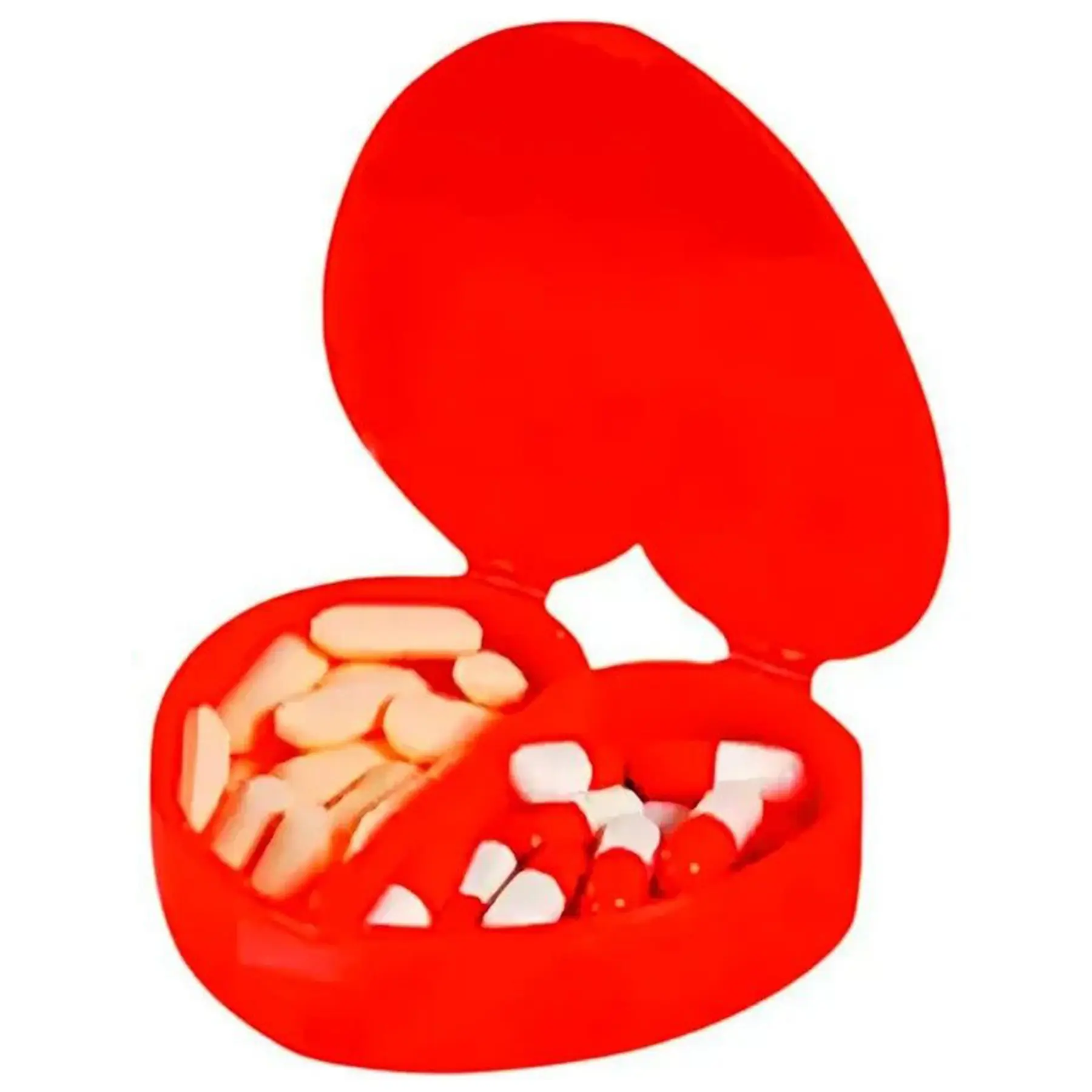 Custom Love Shape Pill Organizer Portable Travel Medicine Case