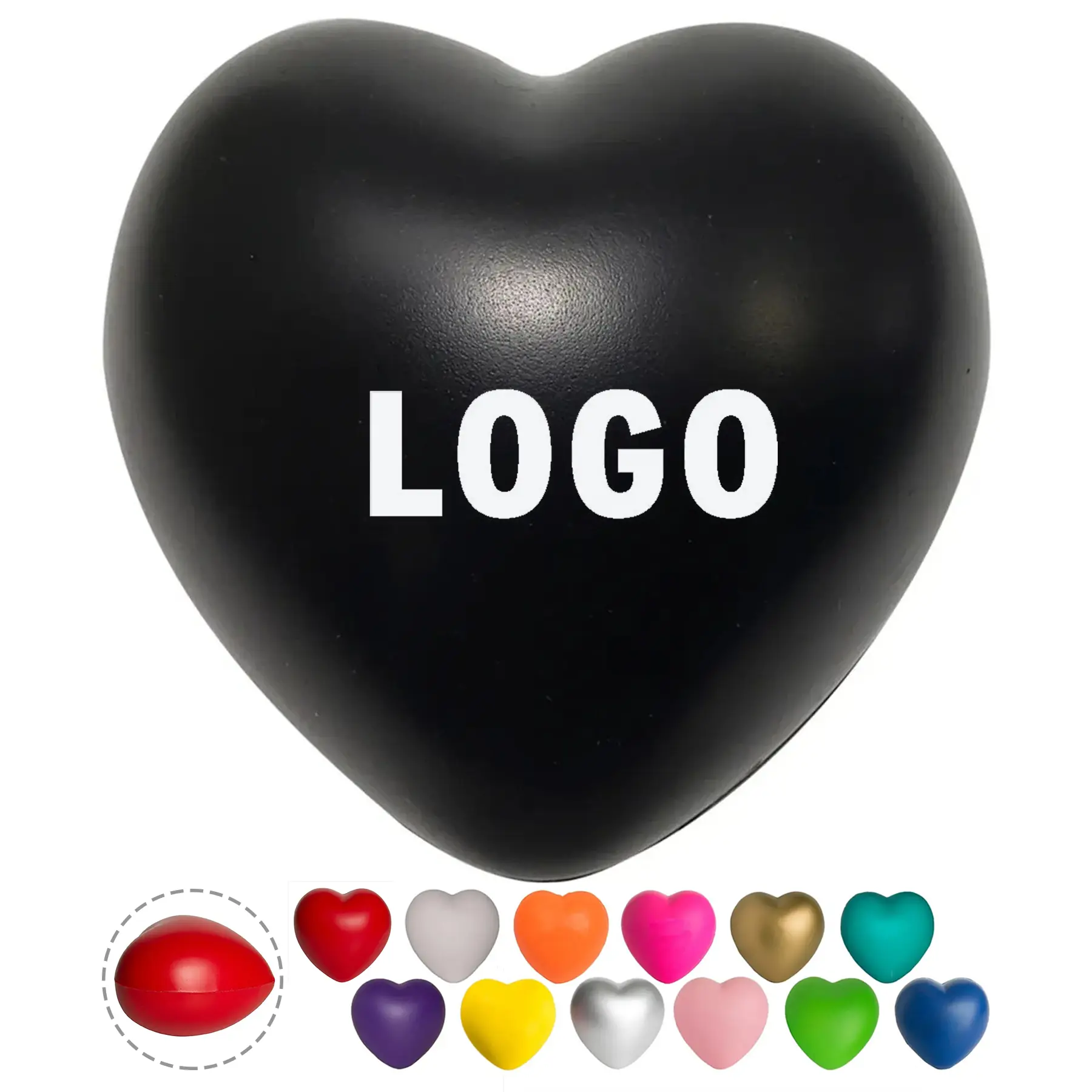 Custom Heart Stress Ball 2