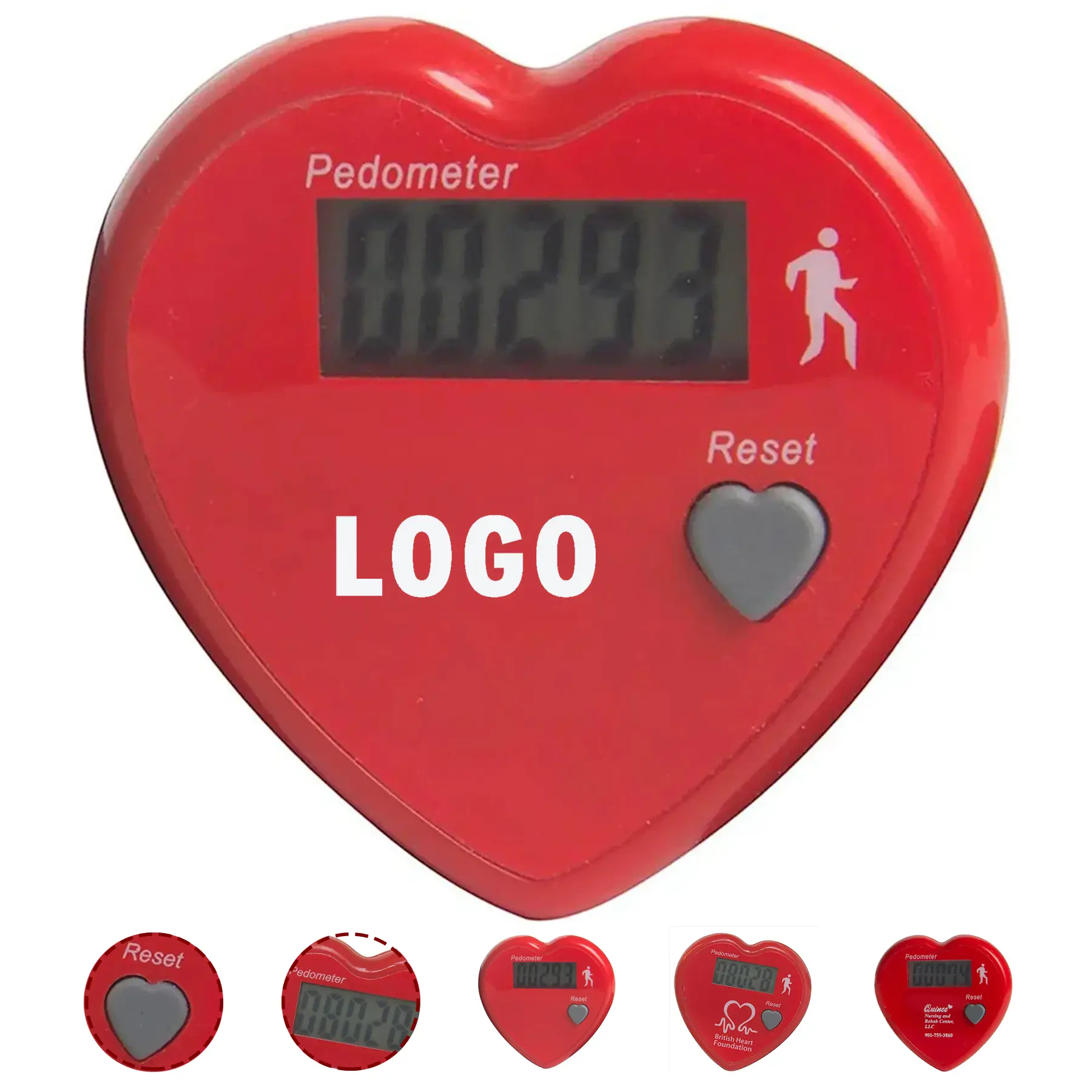 Heart Shape Step Tracker 2