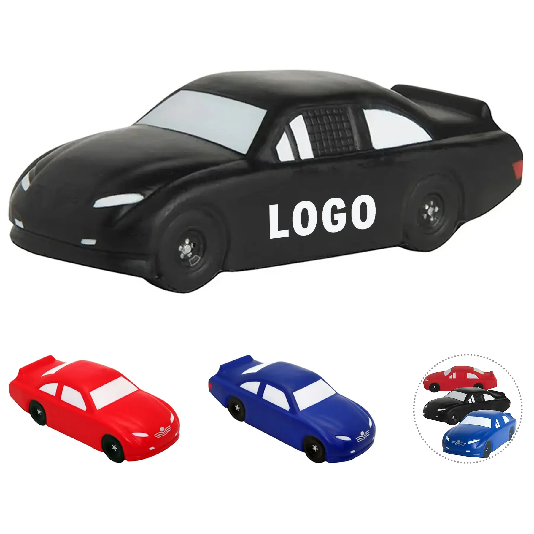 Race Car Stress Ball Promotional Giveaway 2
