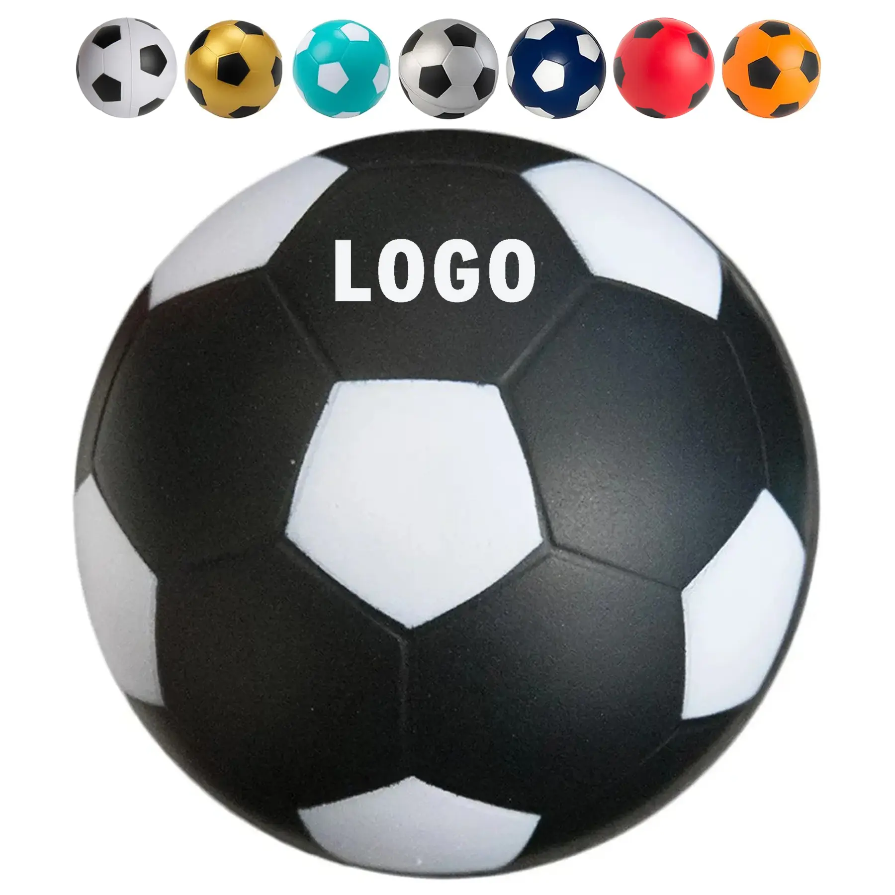Custom Logo Soccer Stress Balls 2
