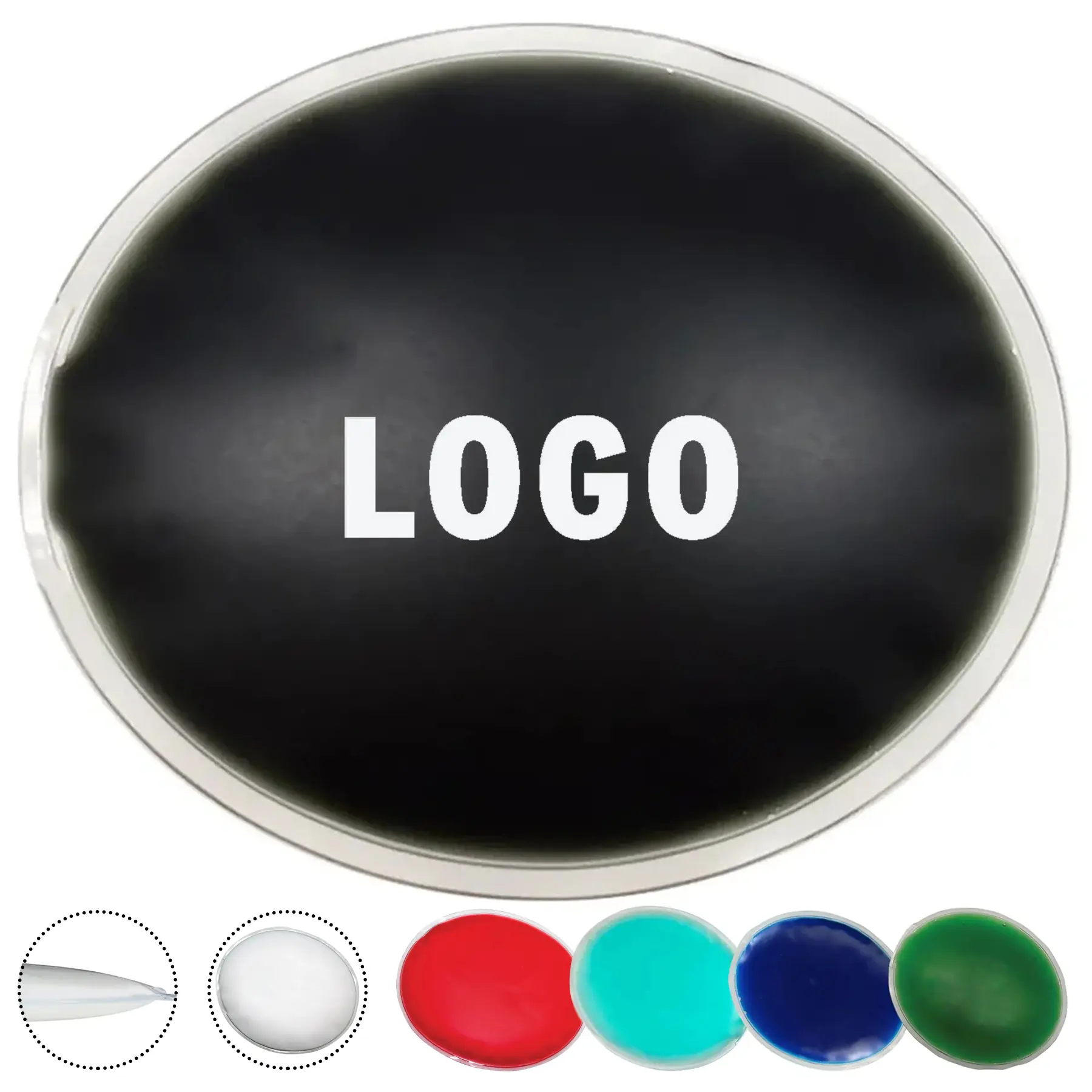 Oval Soothing Cooling Gel Patch 2