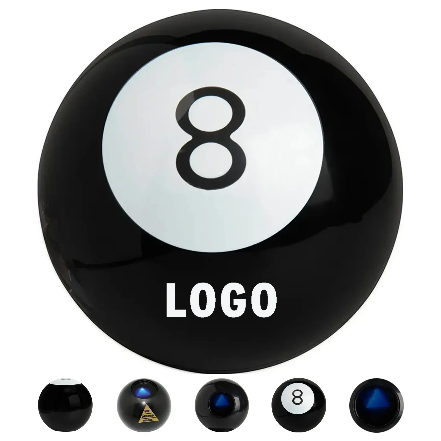 Custom Logo Shake Decision Ball - Office Desk Novelty 2