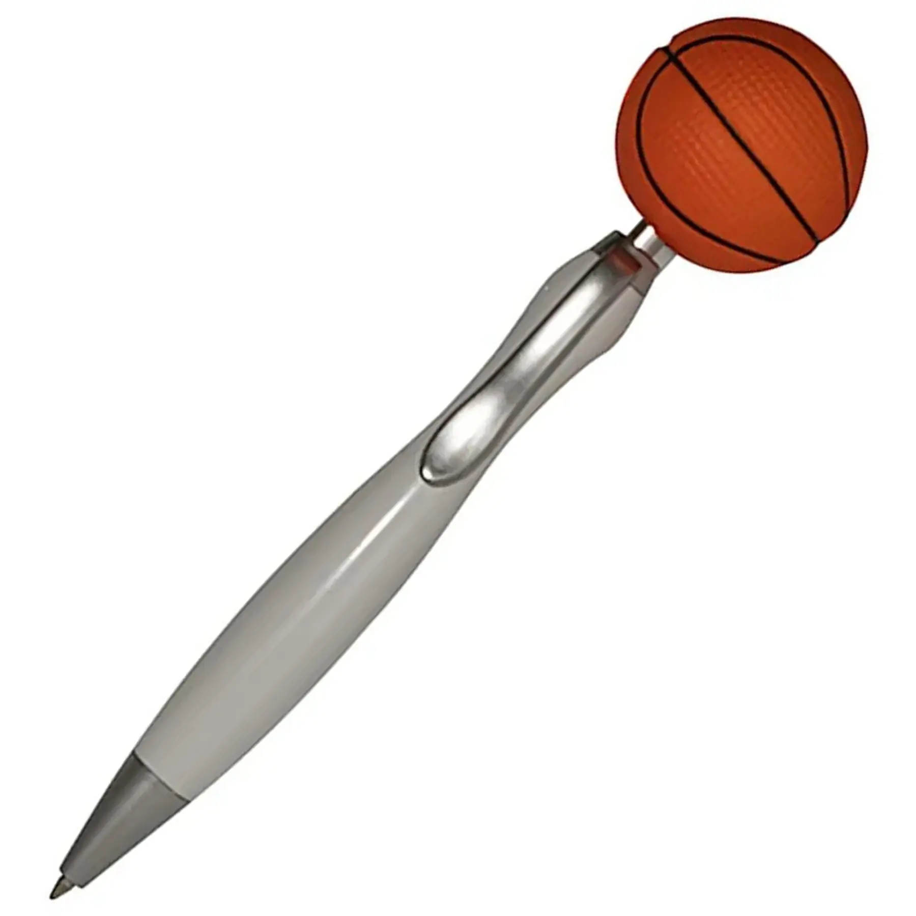 Basketball Stress Ball Click Pen