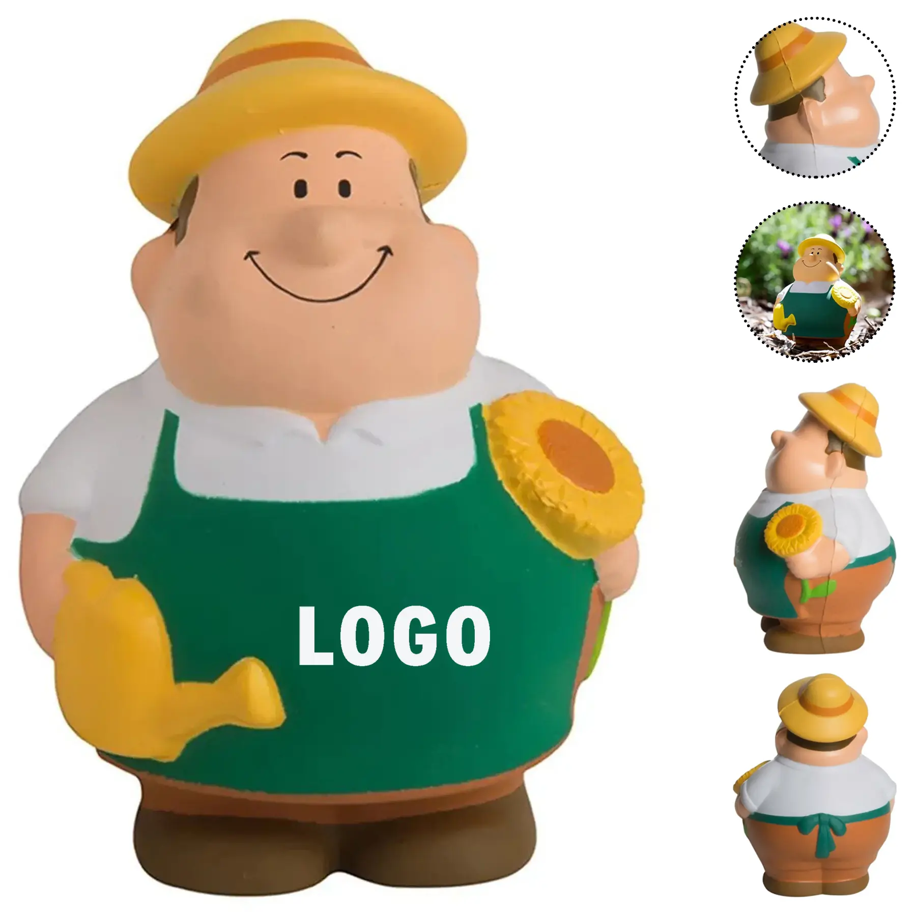 Customizable Garden Stress Relief Squeeze Toy for Plant Lovers 2