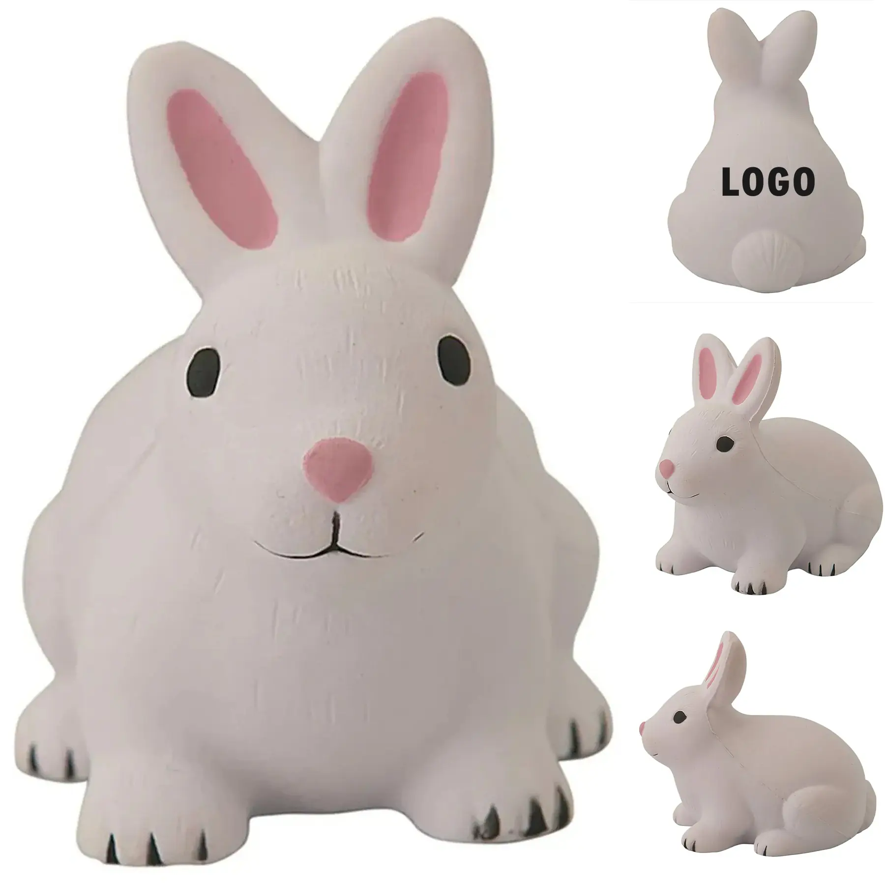 Custom Stress Relief Bunny Toy 2
