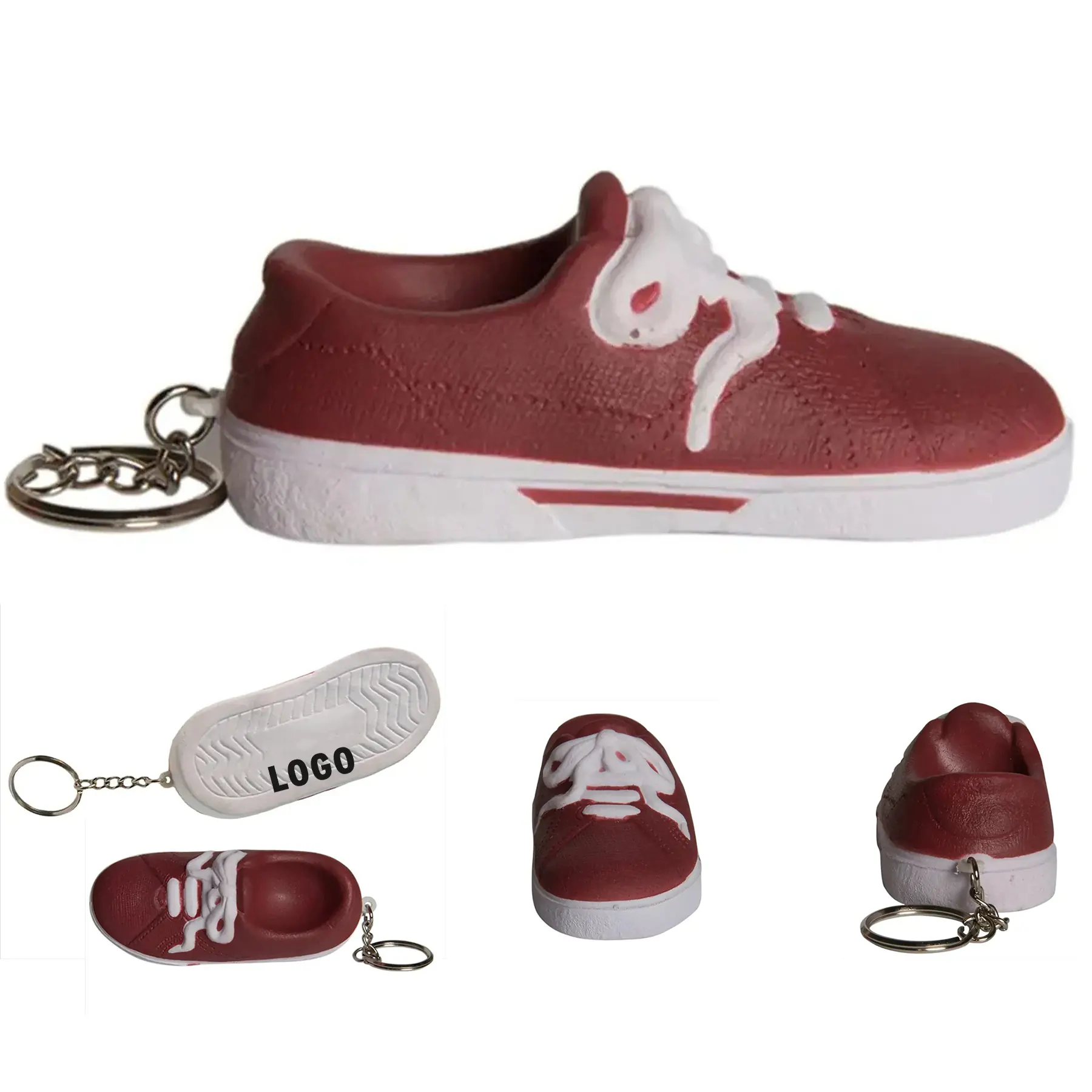 Custom Sneaker Stress Reliever Keychain 2