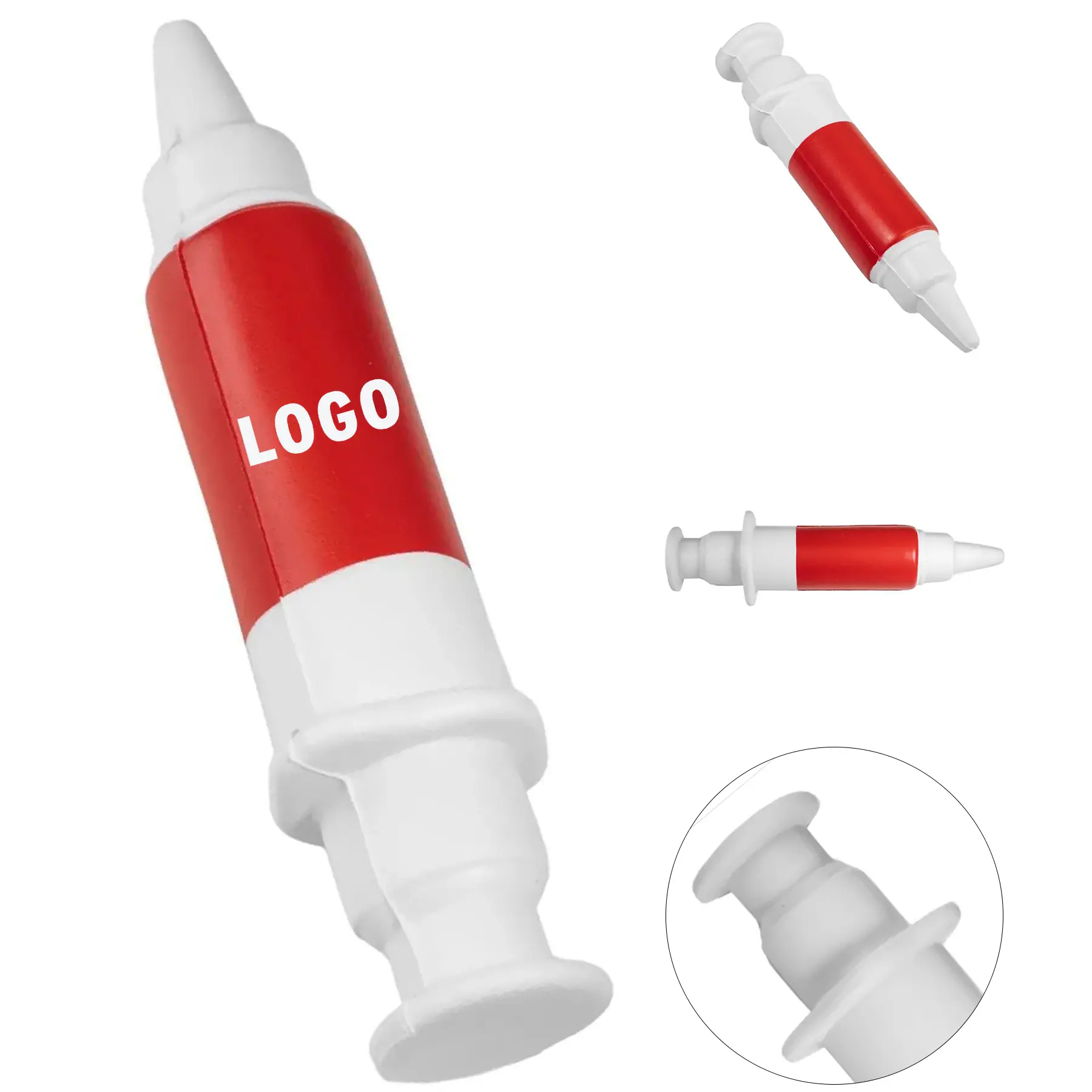 Syringe Shaped Stress Squeeze Toy 2