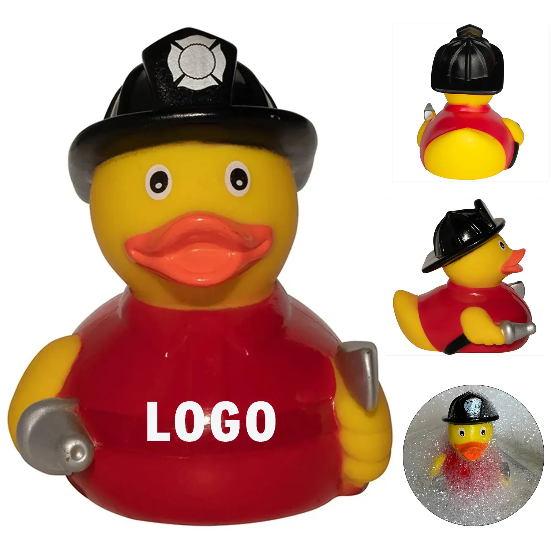 Personalized Firefighter Duck for Giveaways 2