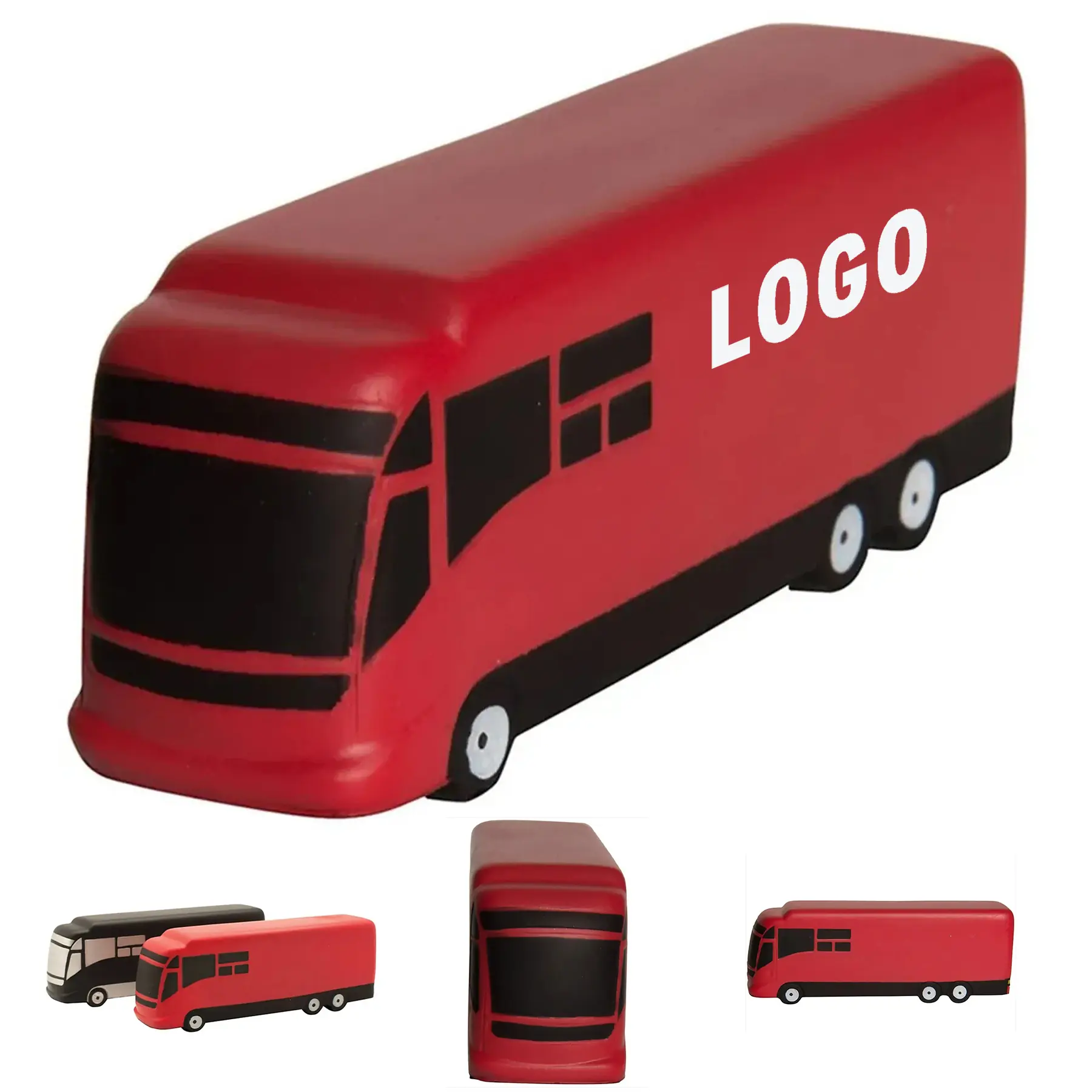 Personalized Bus Stress Toy for Tour Companies 2