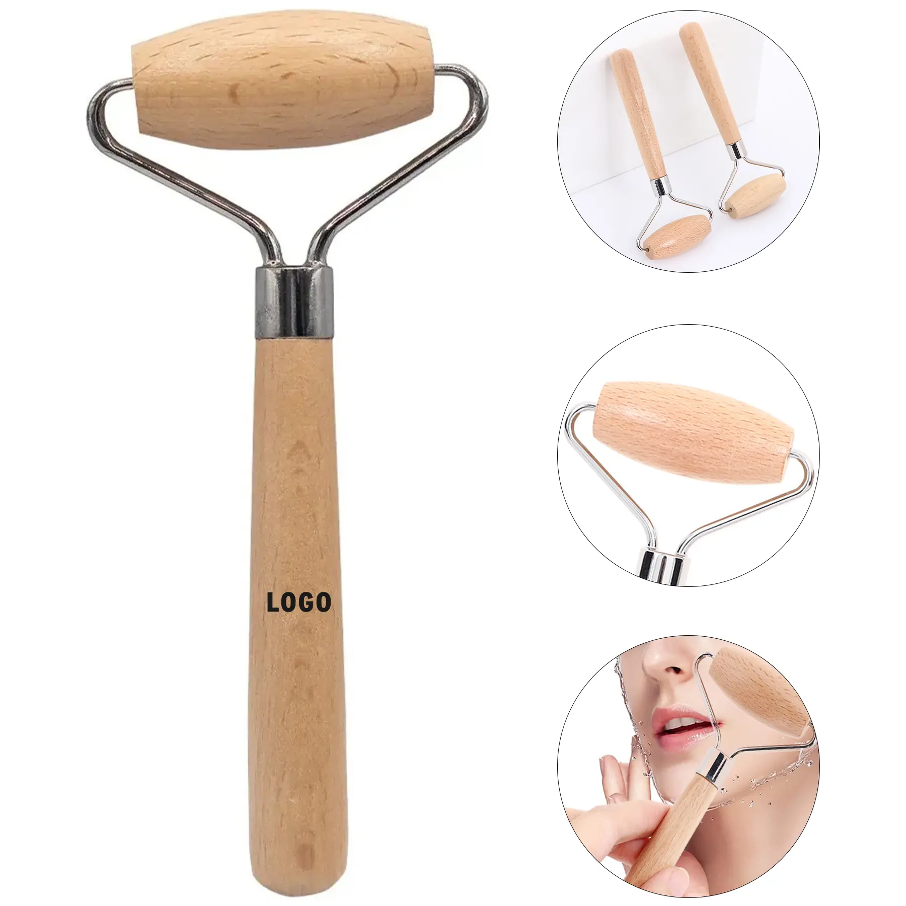 Custom Wood Massage Stick 2