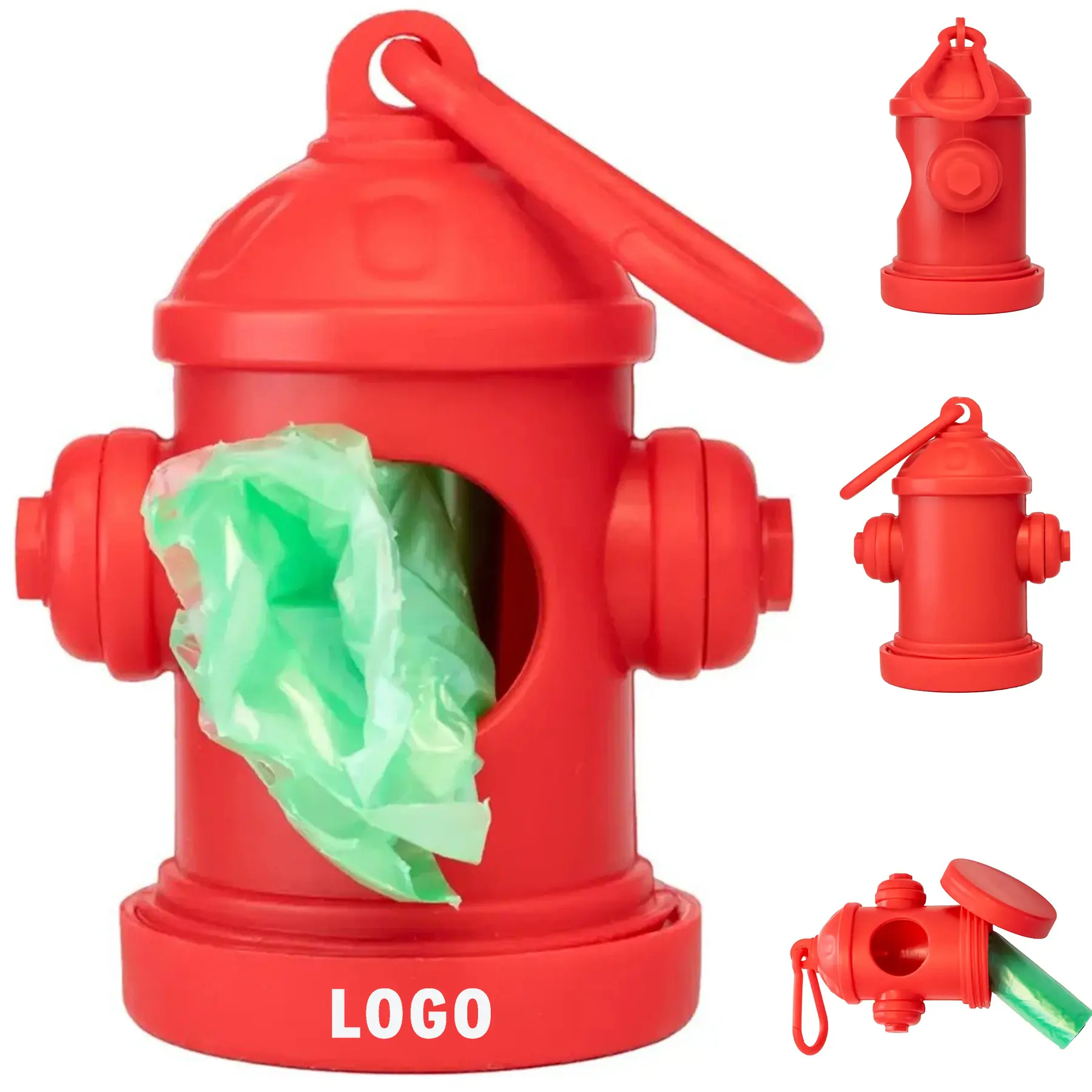 Playful Hydrant Shape Dog Poop Bag Dispenser 2