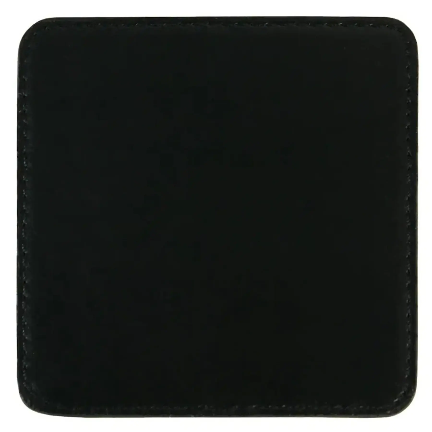 Premium Faux Leather Drink Coasters - Elegant Table Protection