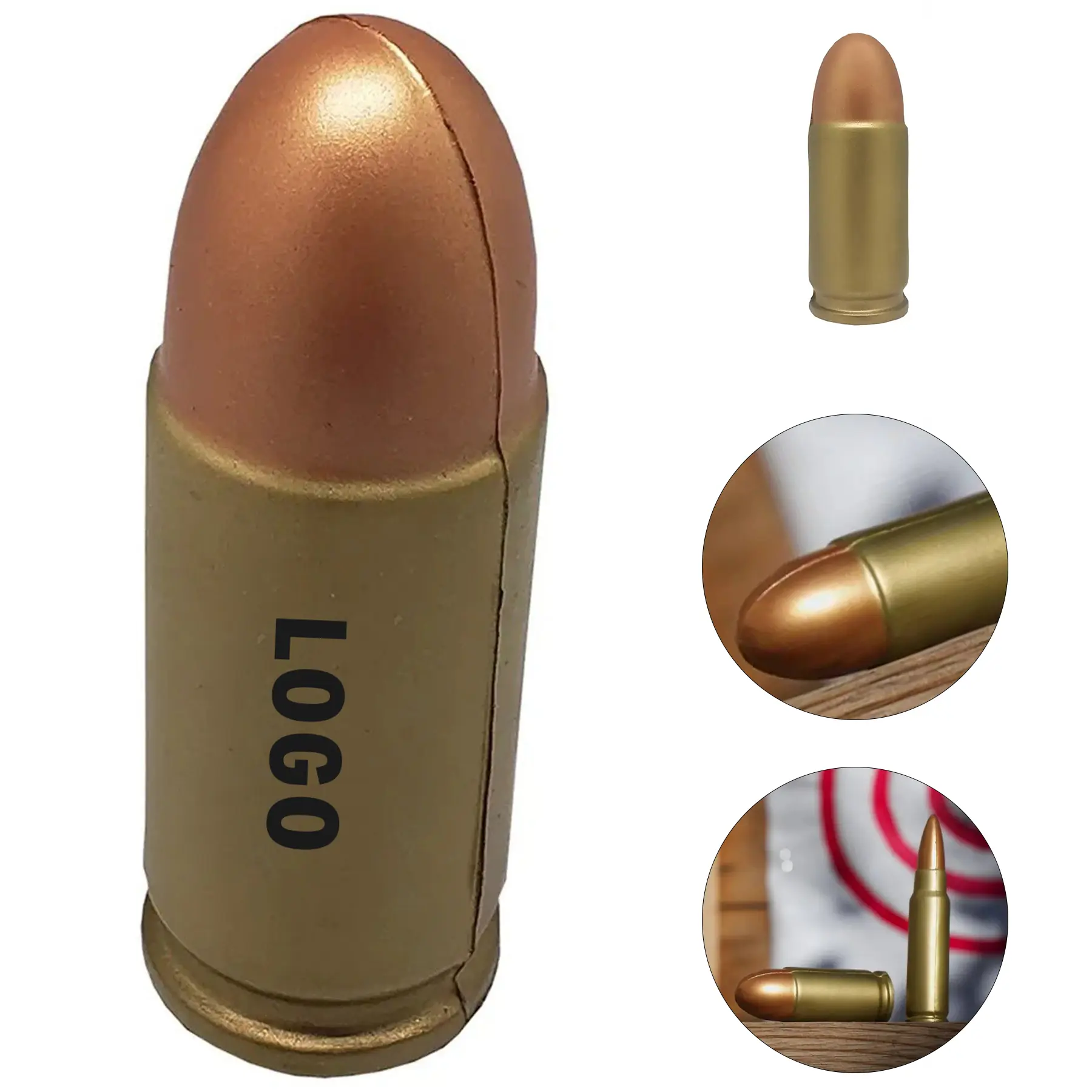 Realistic Bullet Stress Relief Toy 2