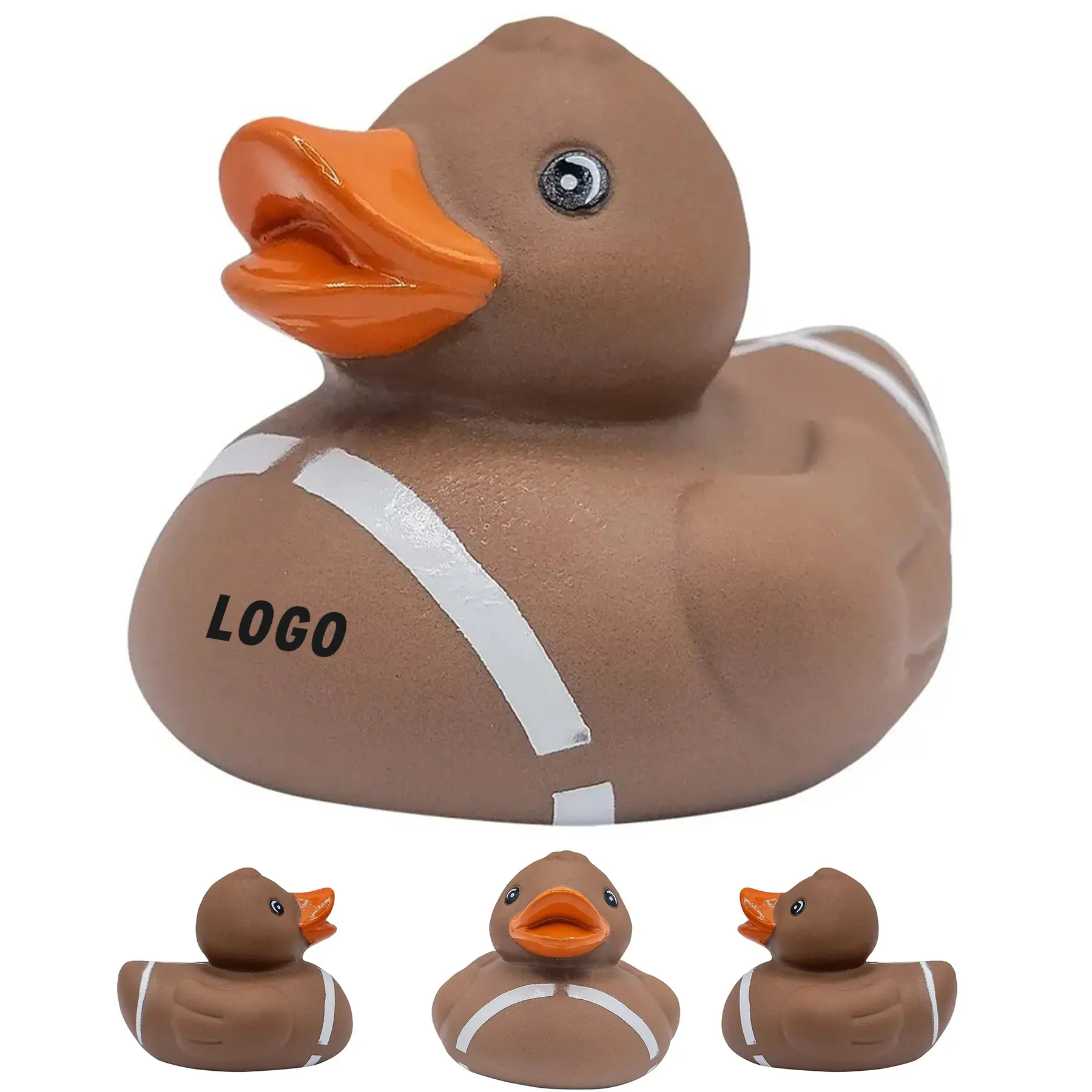 Customizable Football Rubber Duck - Game Day Promo Giveaway 2