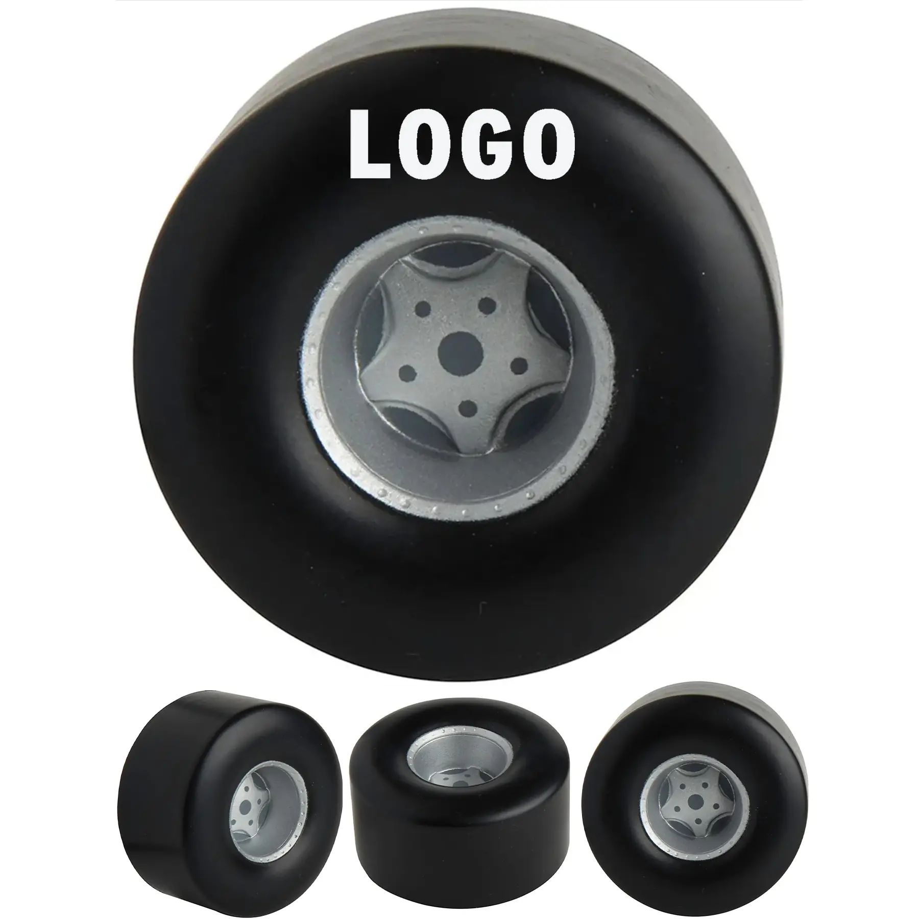 Customizable Tire Shape Squeeze Stress Ball 2