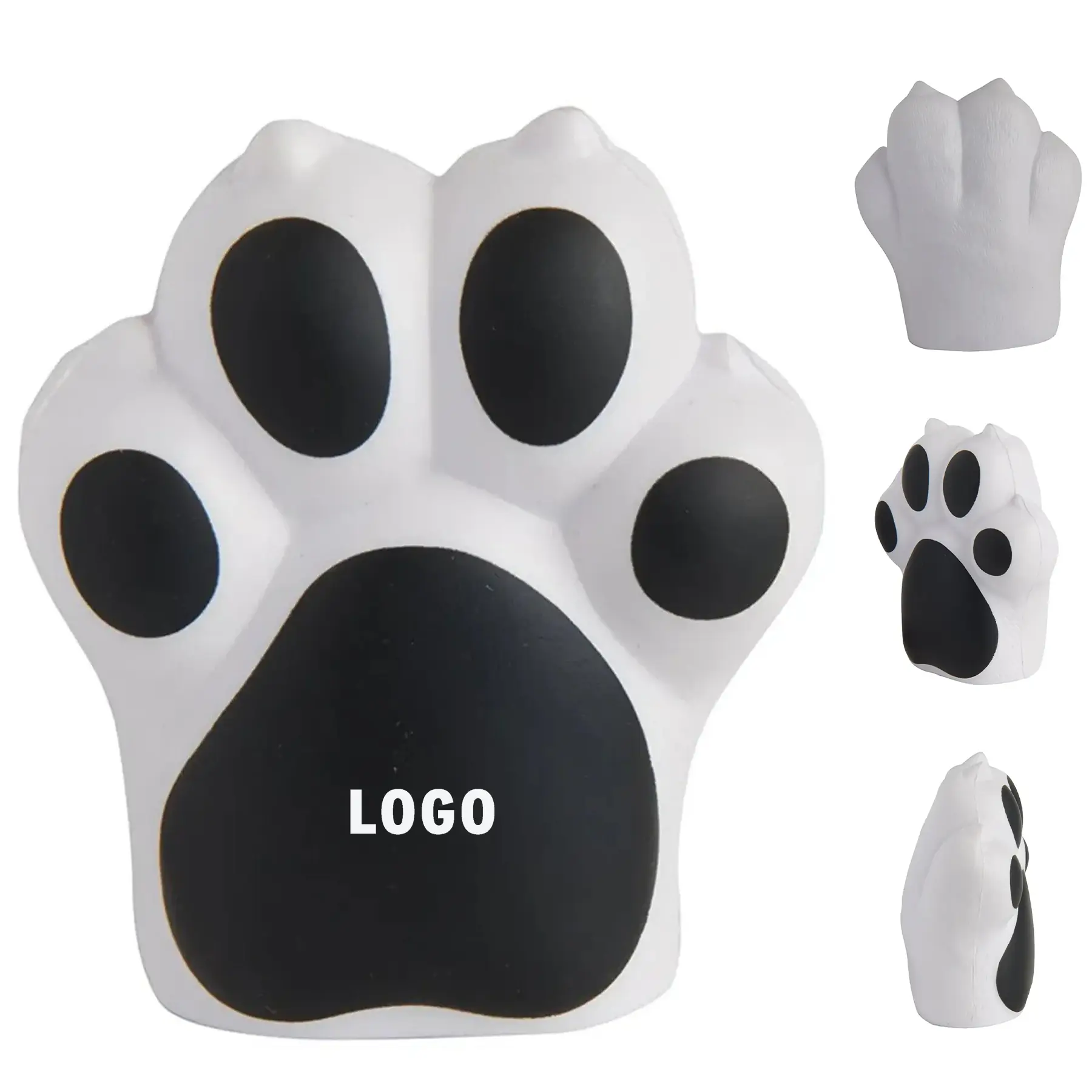Custom Paw Shaped Stress Ball for Pet Promotions 2