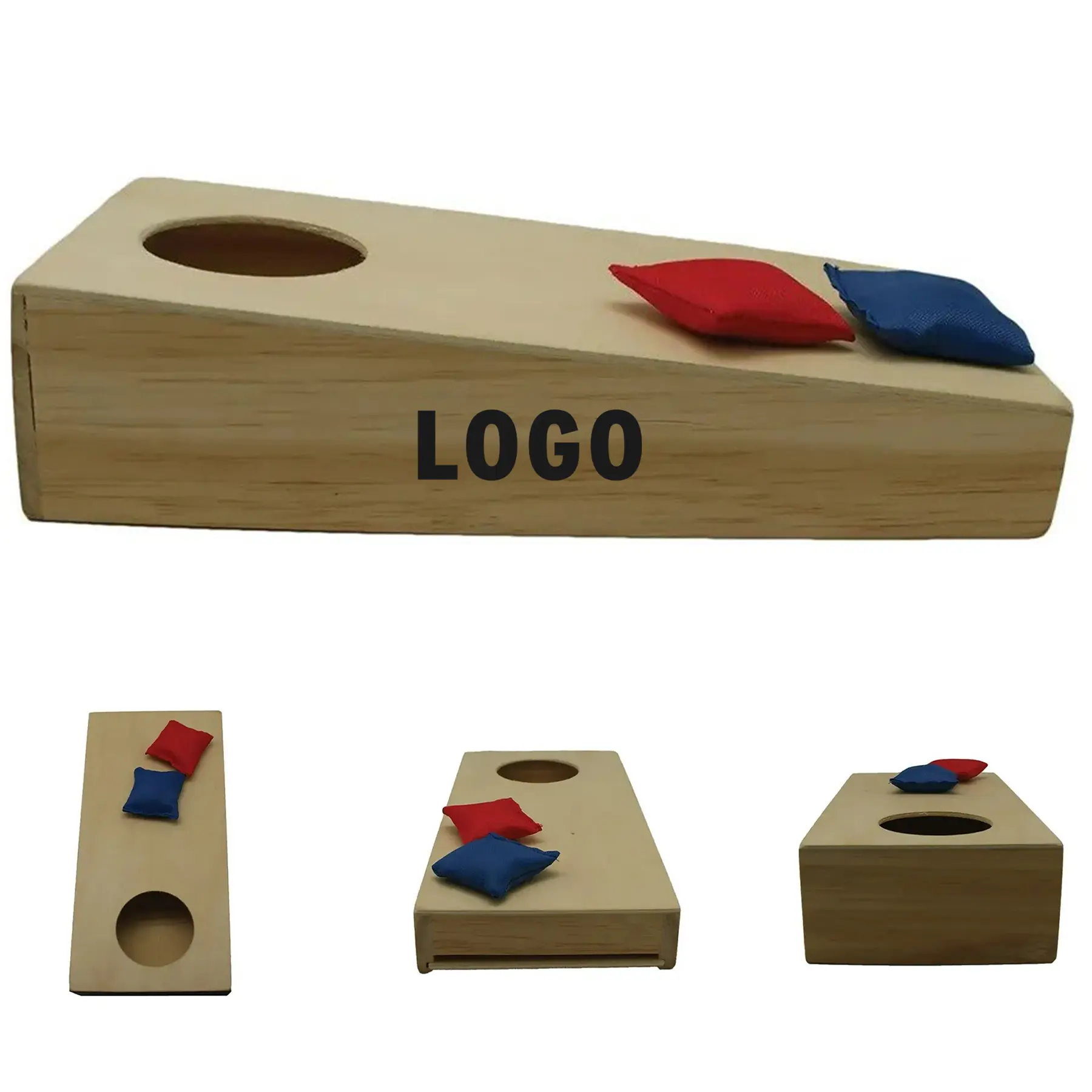 Desktop Cornhole Bean Bag Toss Game 2