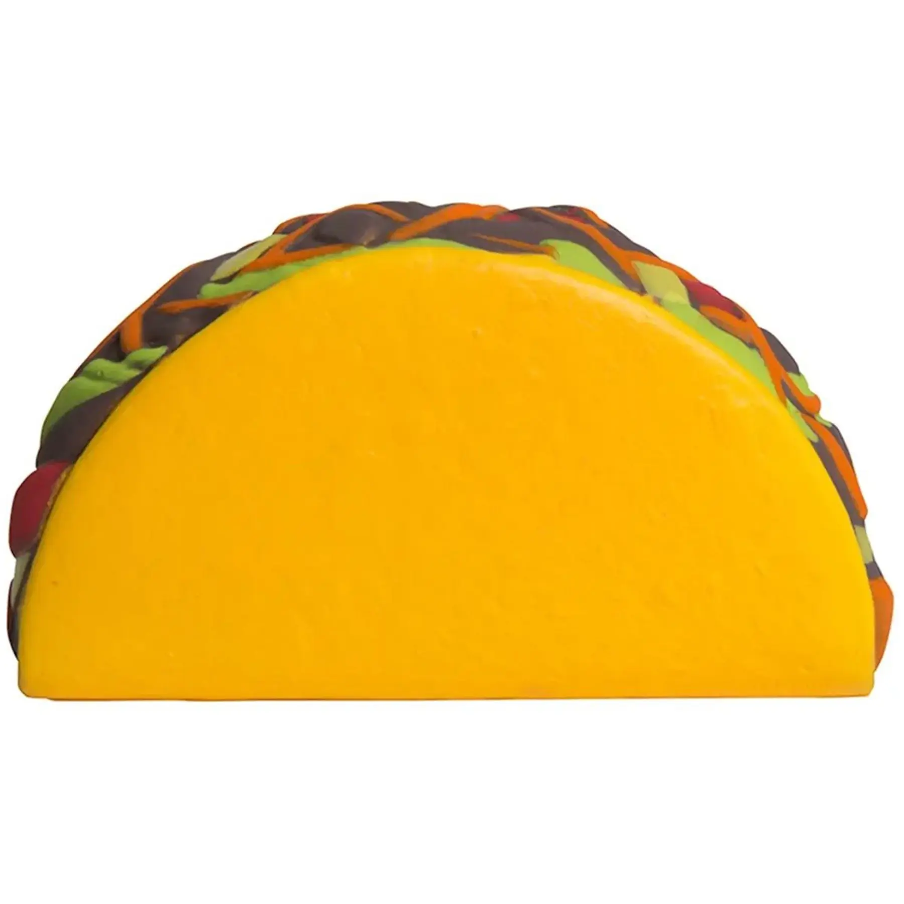 Custom Printed Taco Shaped Stress Squeeze Toy