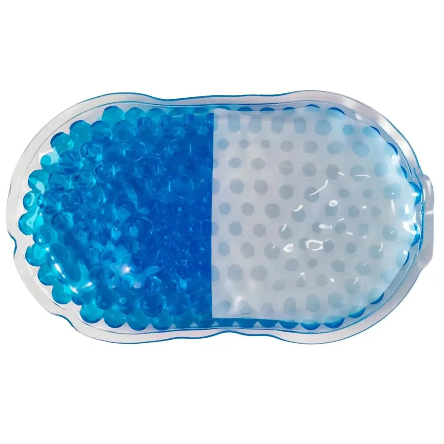Pill Shaped Gel Bead Hot Cold Pack