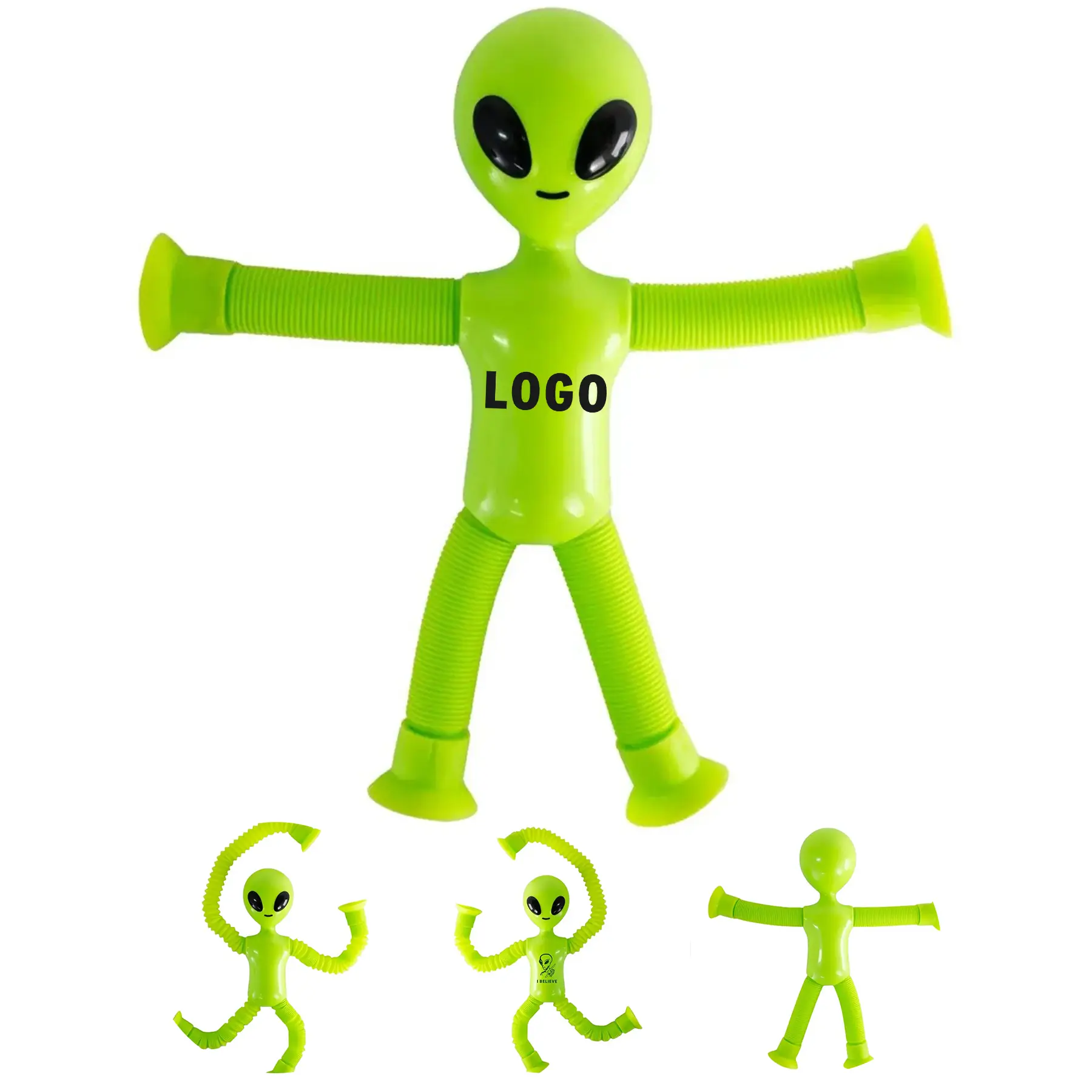 Flexible Green Alien Promotional Figure 2