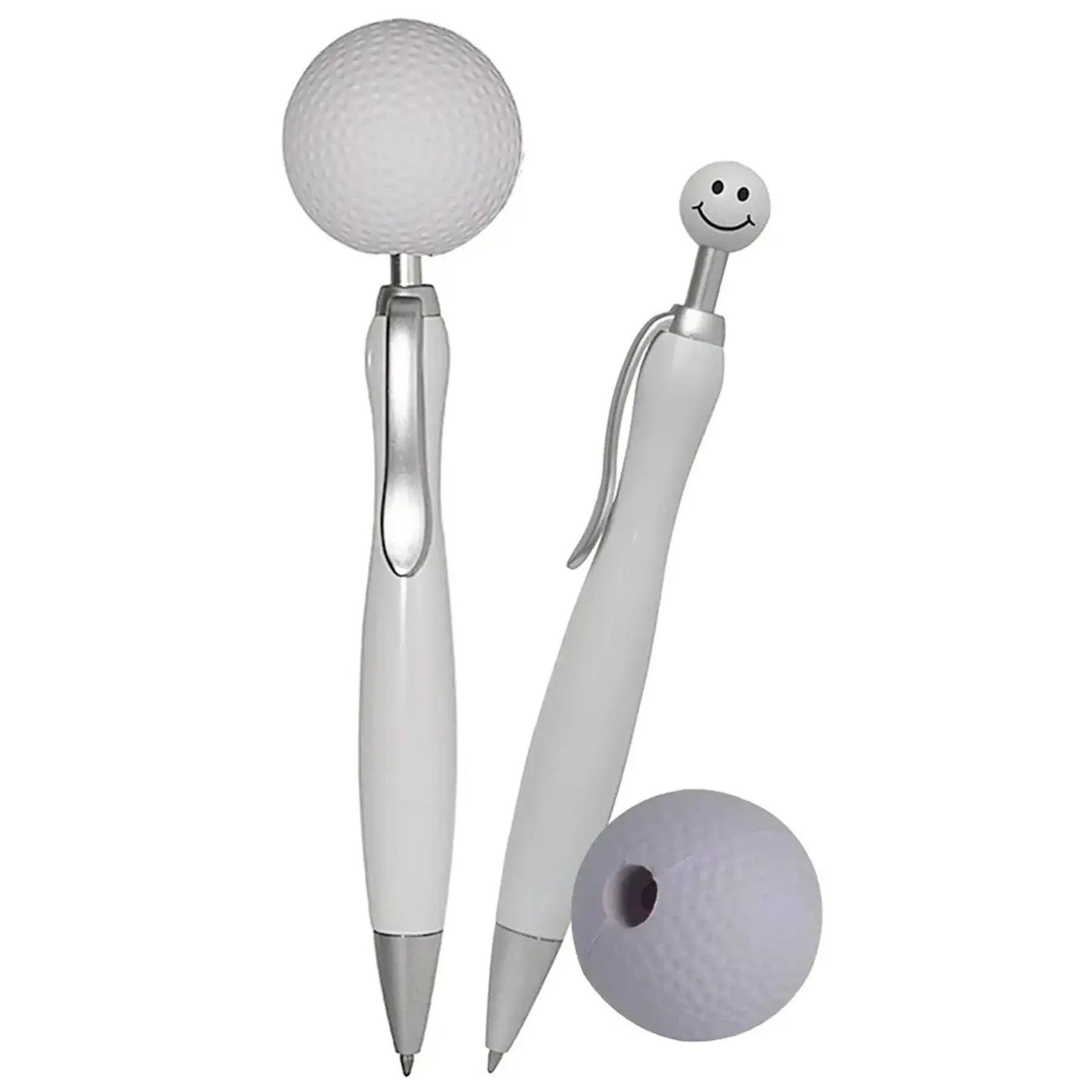 Custom Golf Ball Stress Relief Click Pen
