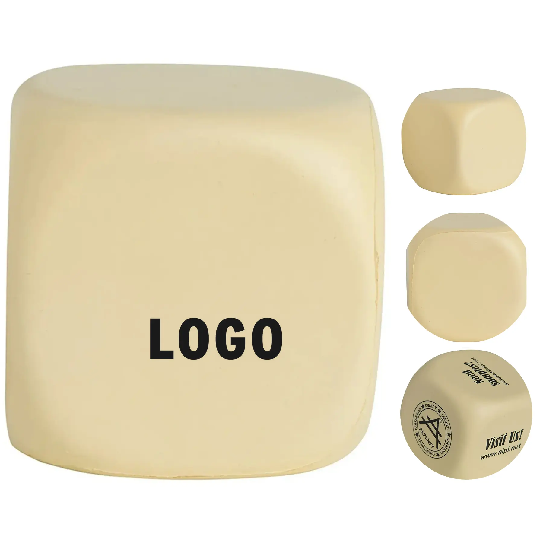 Custom Imprinted Stress Cube 2