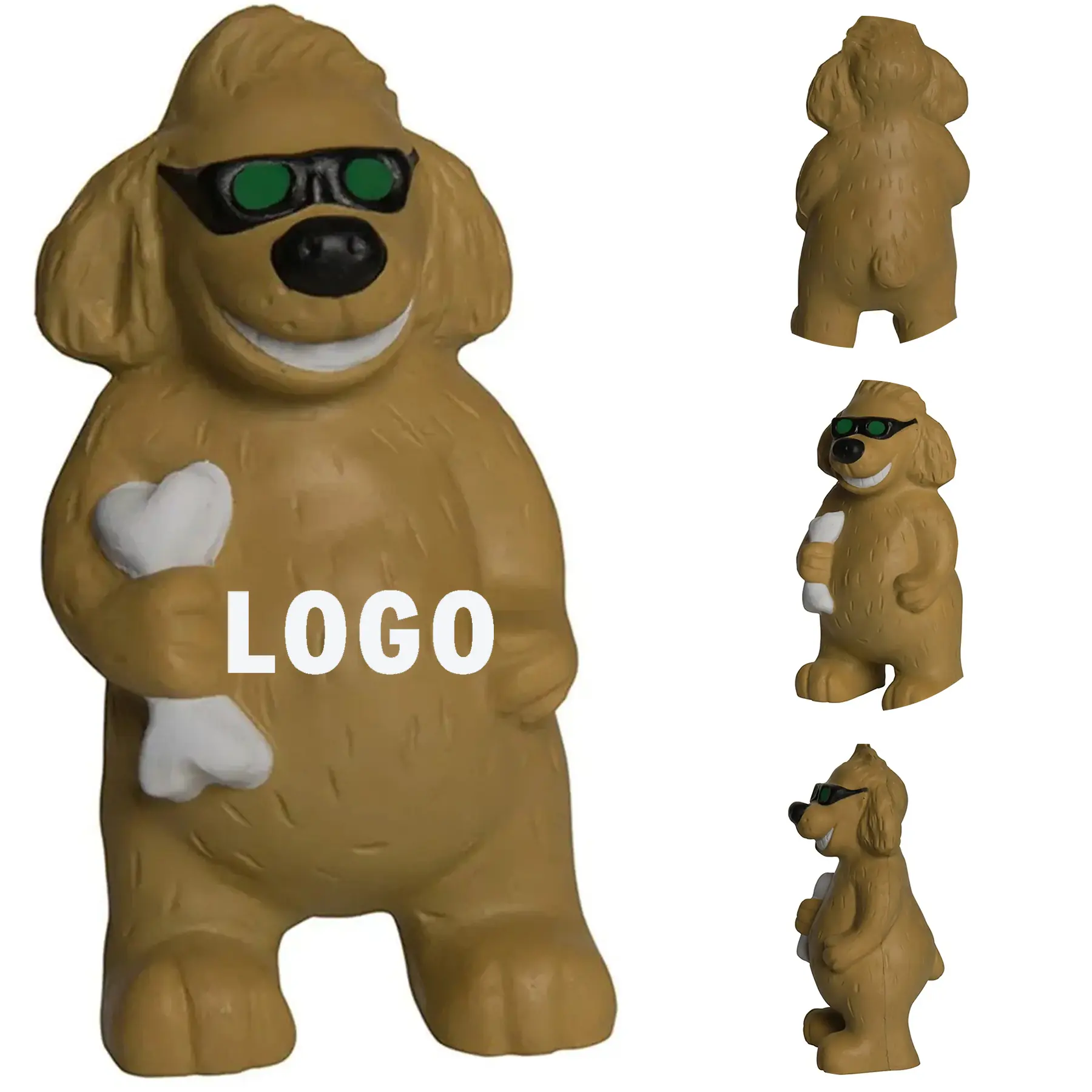 Personalized Dog Stress Reliever Squeeze Toy 2
