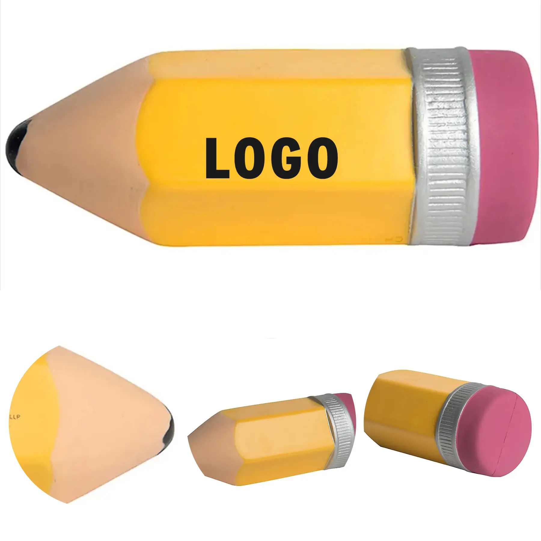 Custom Pencil Stress Squeeze Toy for Promotional Giveaways 2